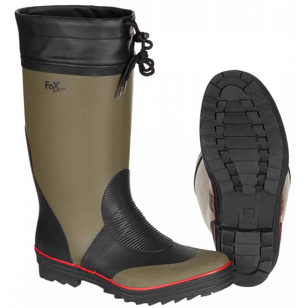 FoxOutdoor Gummistiefel in Oliv Stiefel (1 Paar, 1 Paar) günstig online kaufen