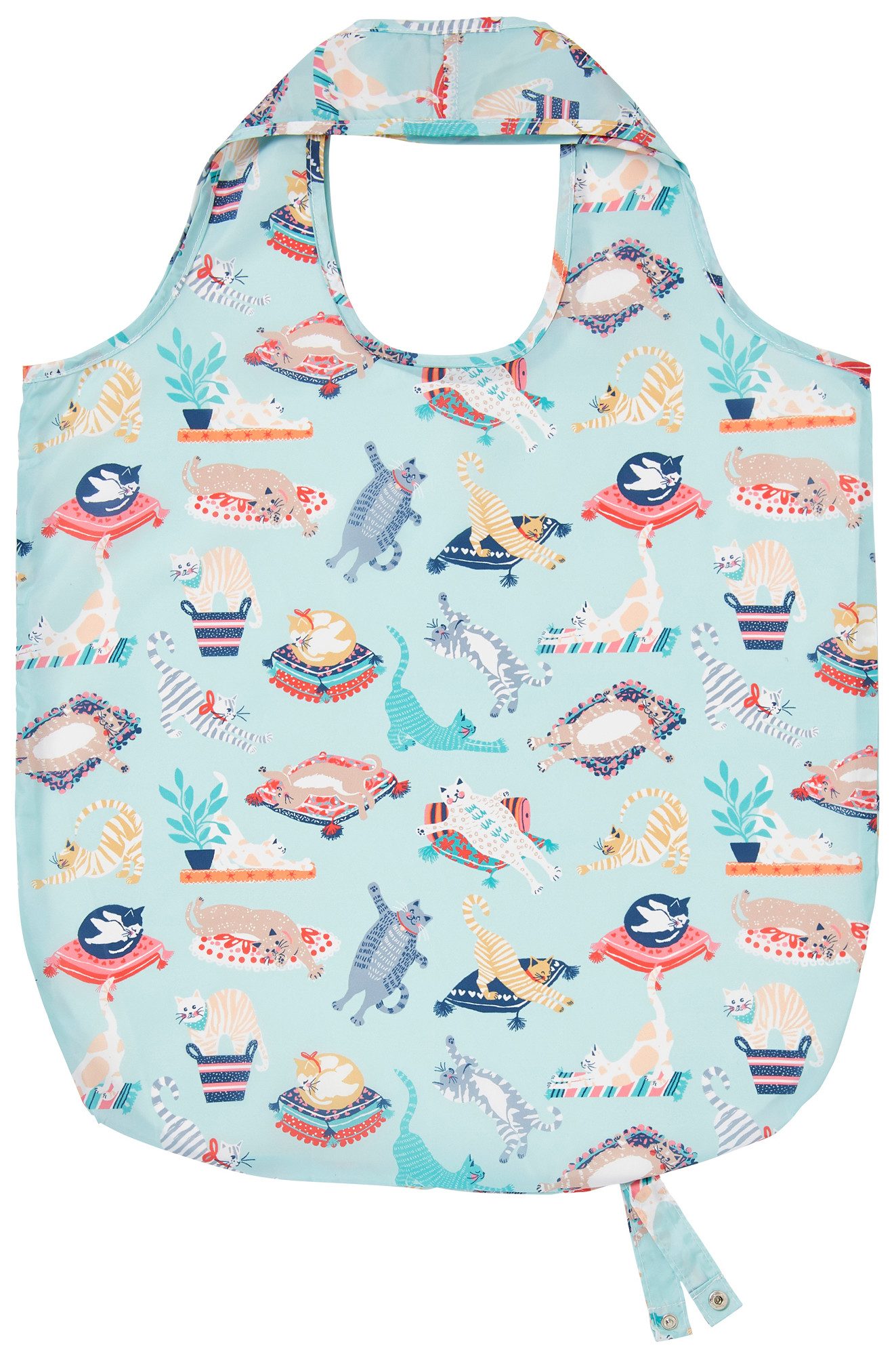 Ulster Weavers Einkaufsbeutel Kitty Cats, faltbare Einkaufstasche incl.Tragegriffe ca.46x61cm Roll-up-Tasche