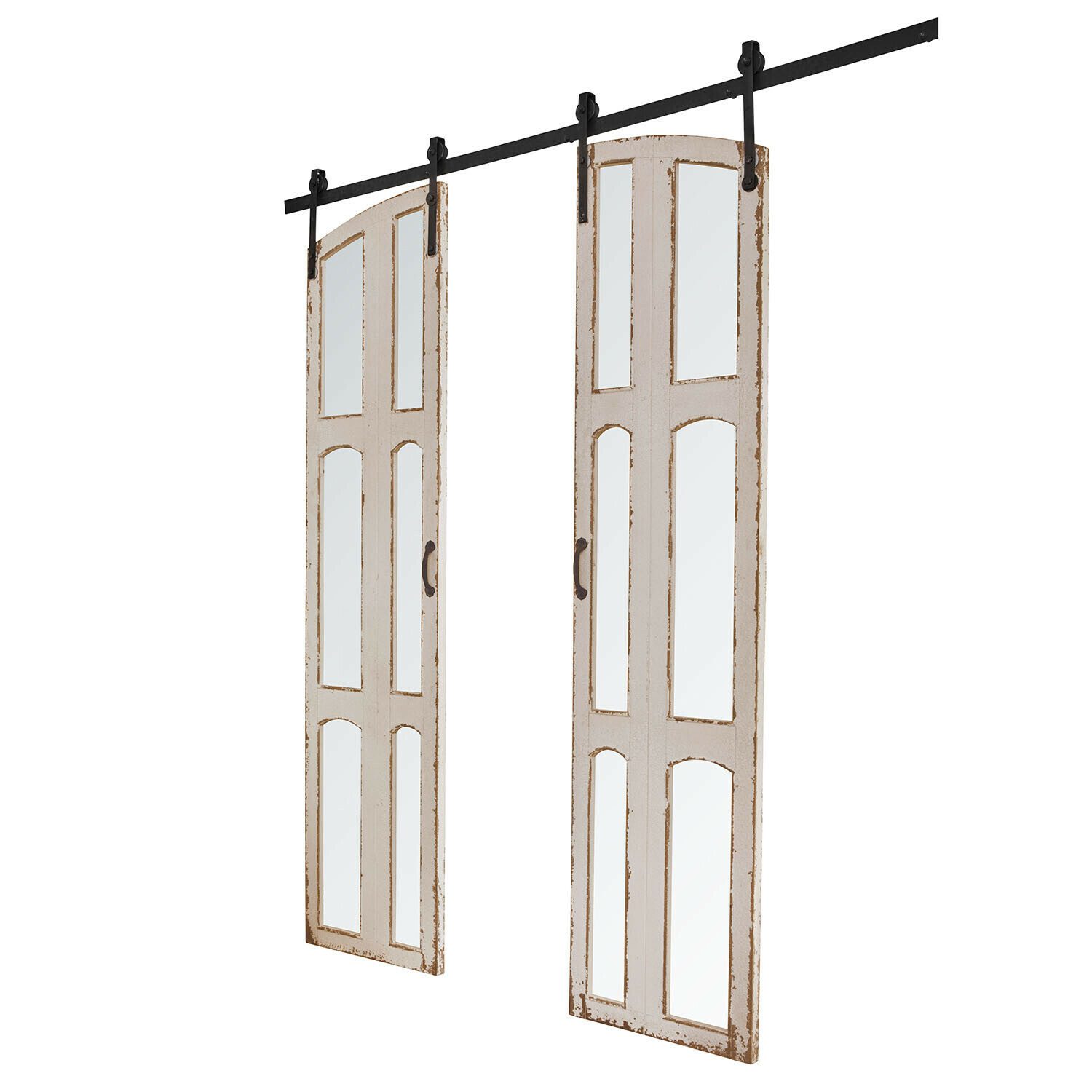 Mirabeau Schiebetür Doppelschiebetür Chantivaux antikweiß