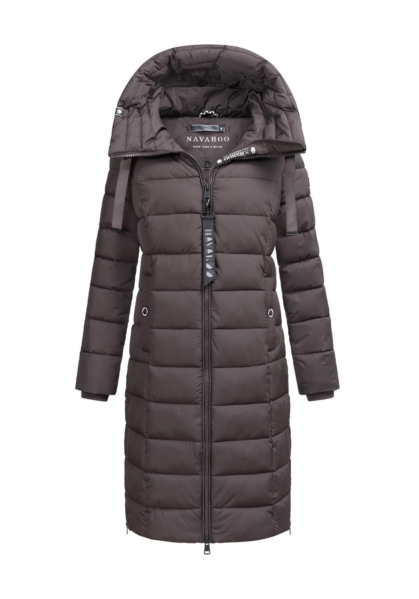 Navahoo Winterjacke Mondmaedchen Extra langer Schnitt mit seitlichen Schlitzen – Bild 5 von 5