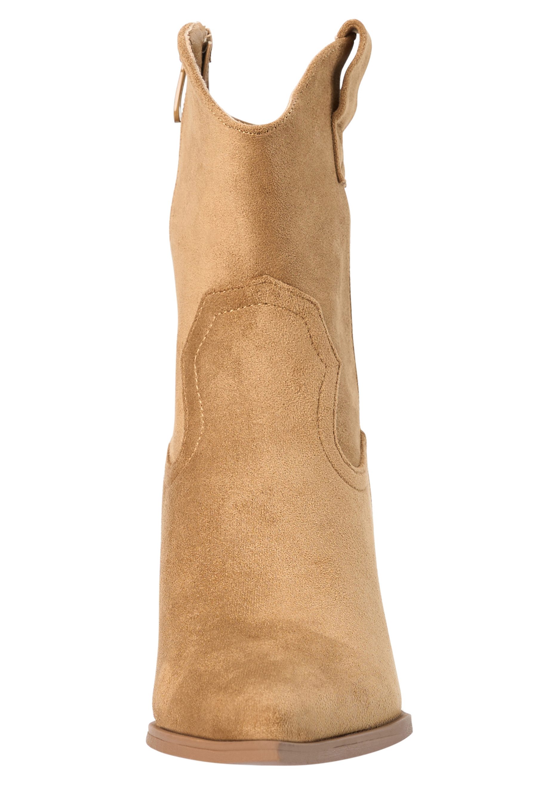 Day Vine Damen Western Cowboy Boots mit Blockabsatz und spitzer Form Stiefelette