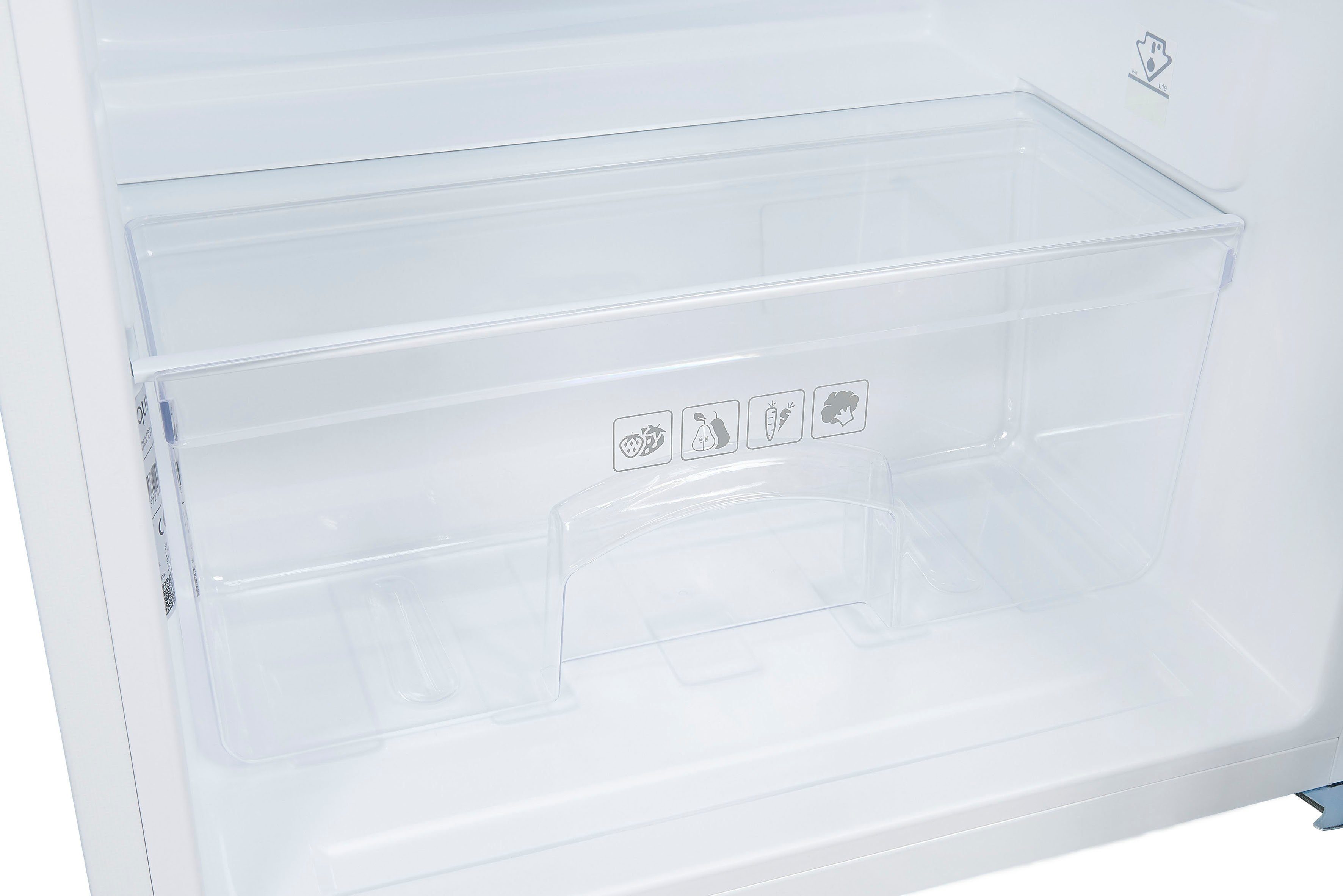 exquisit Kühlschrank breit KS16-4-E-040E 85,5 cm 55 cm weiss, hoch