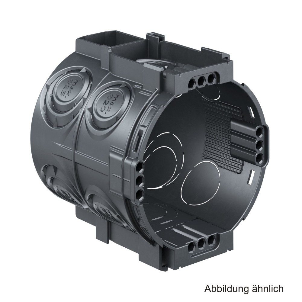 Kaiser Kaiser Schalterabzweigdose 60x63 mm mit 4 Schraubdomen oder Schrauben, Audio- & Video-Kabel