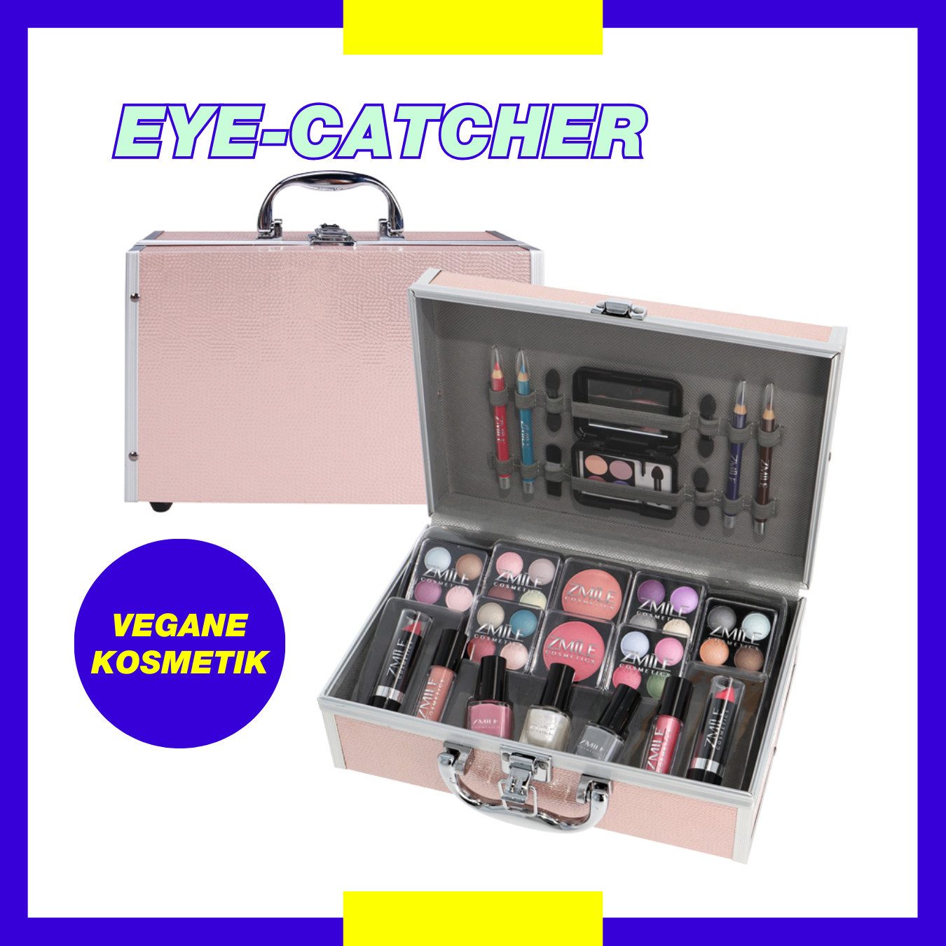 ZMILE COSMETICS Kosmetik-Koffer Eye-Catcher, 42-tlg., mit günstig online kaufen