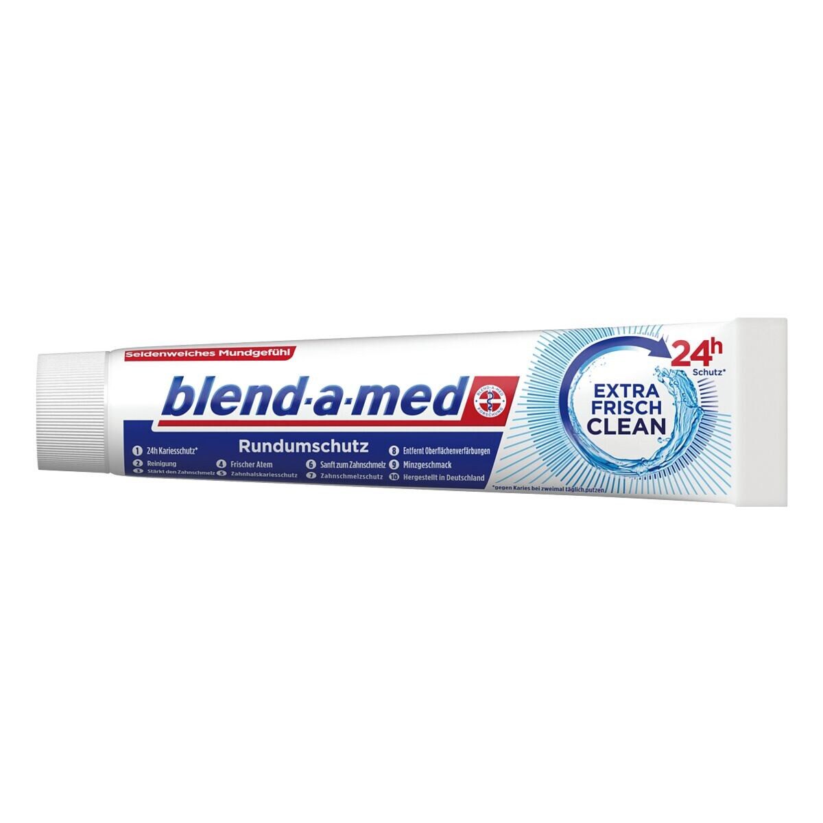 blend-a-med Zahnpasta Extra Frisch Clean, für ein intensives Frischegefühl, 75 ml