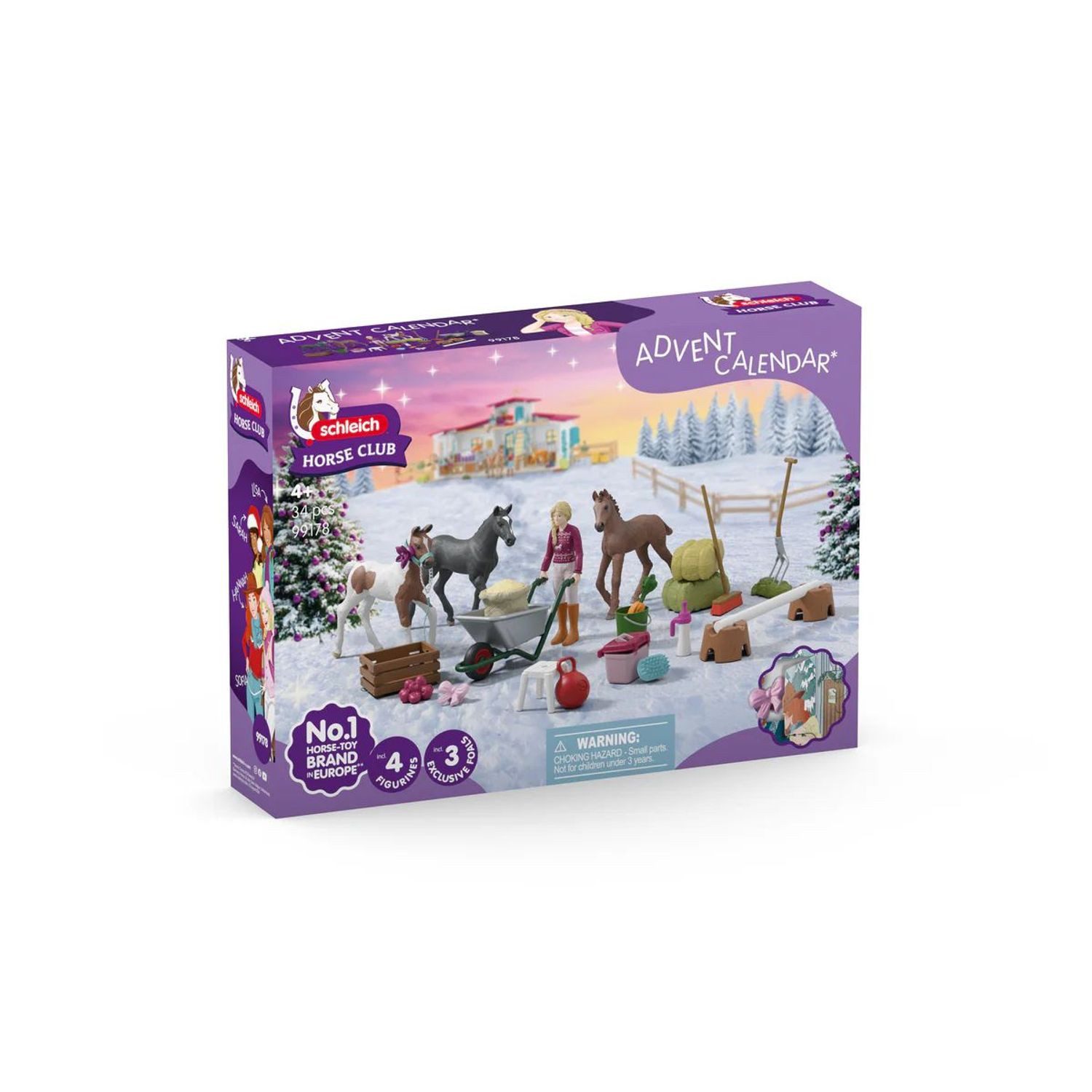 Schleich® Spielzeug-Adventskalender Adventskalender (1-tlg), Reiterspaß