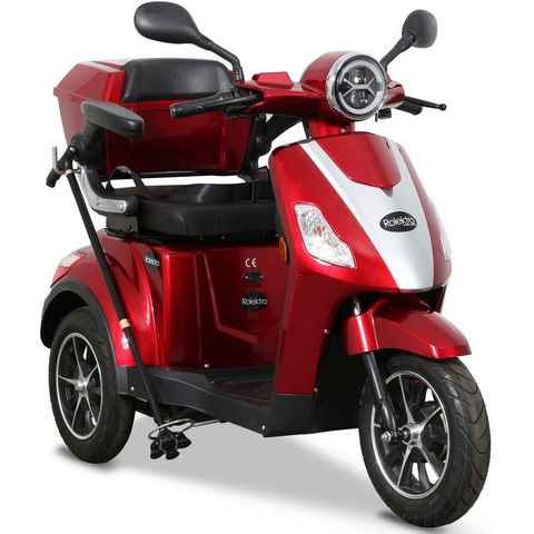 Rolektro Elektromobil E-Trike 15 V.2, 1000 W, 15 km/h, (mit Topcase)