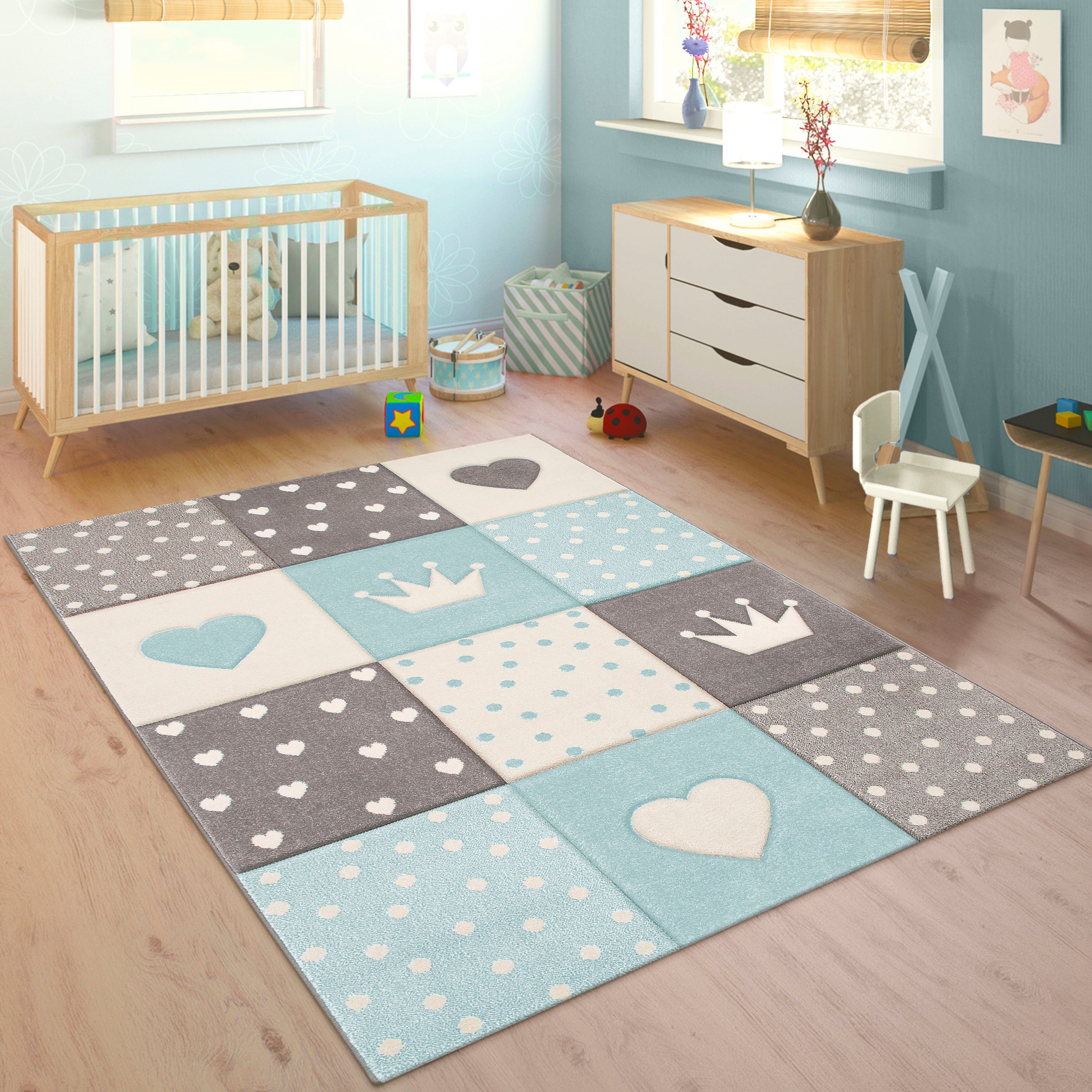Paco Home Kinderteppich Cosmo 339, rechteckig, günstig online kaufen
