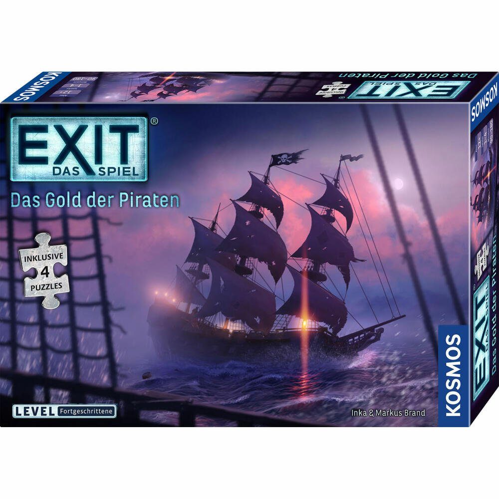 Kosmos Spiel EXIT Das Spiel + Puzzle - Das Gold der Piraten