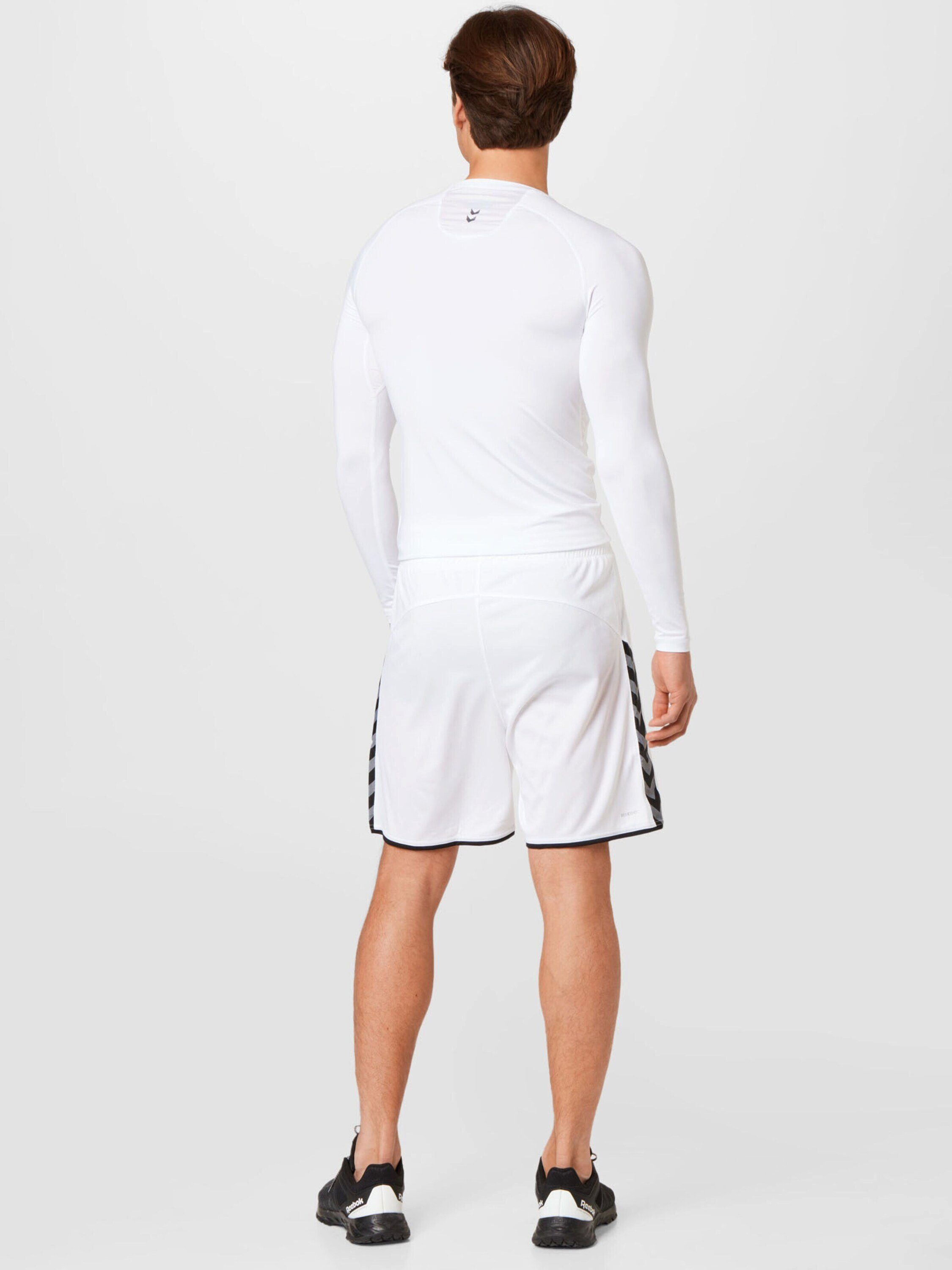 hummel Weiß (1-tlg) Funktionsshorts Poly