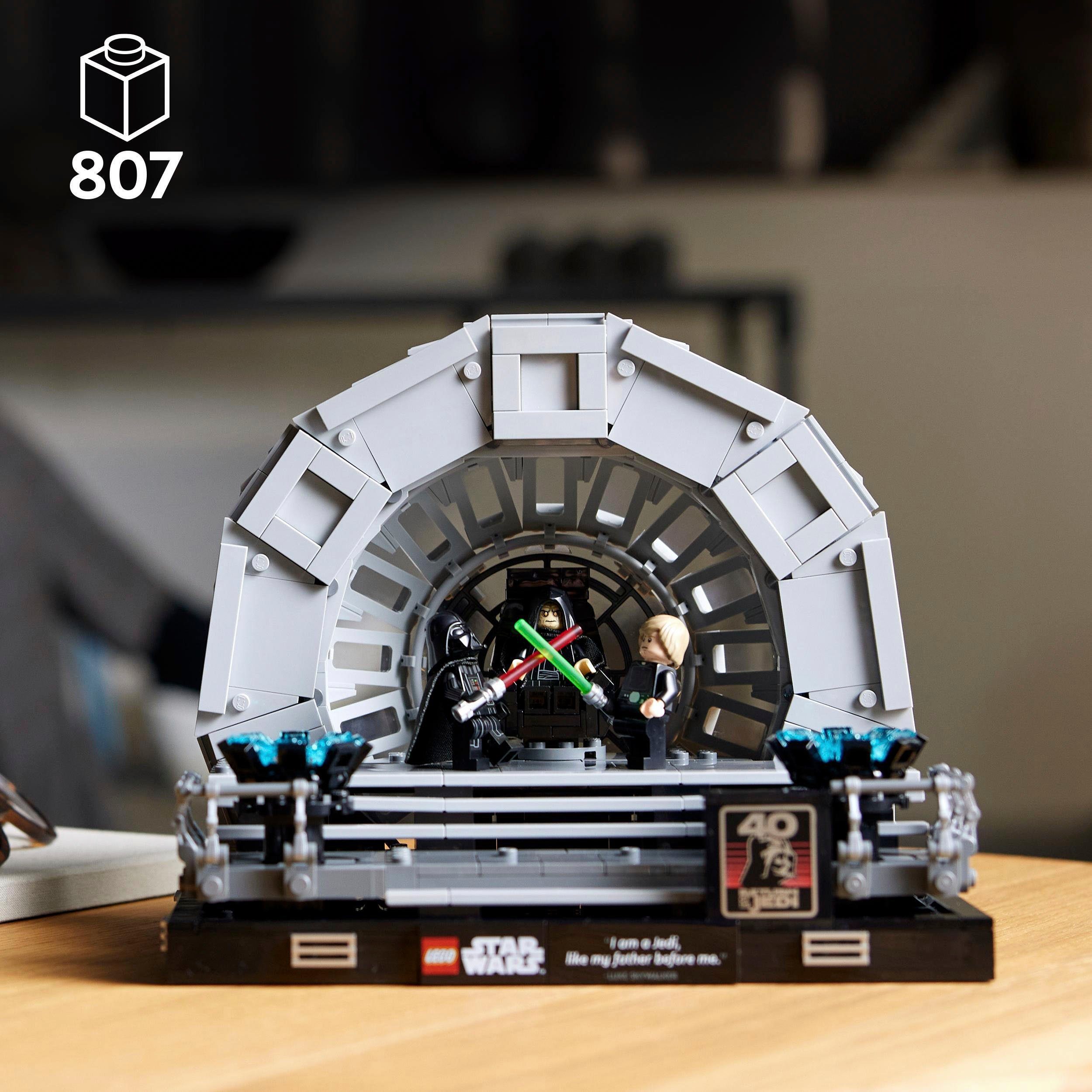 Wars, Thronsaal Imperators Konstruktionsspielsteine Diorama (75352), Star LEGO® (807 des St) – LEGO®