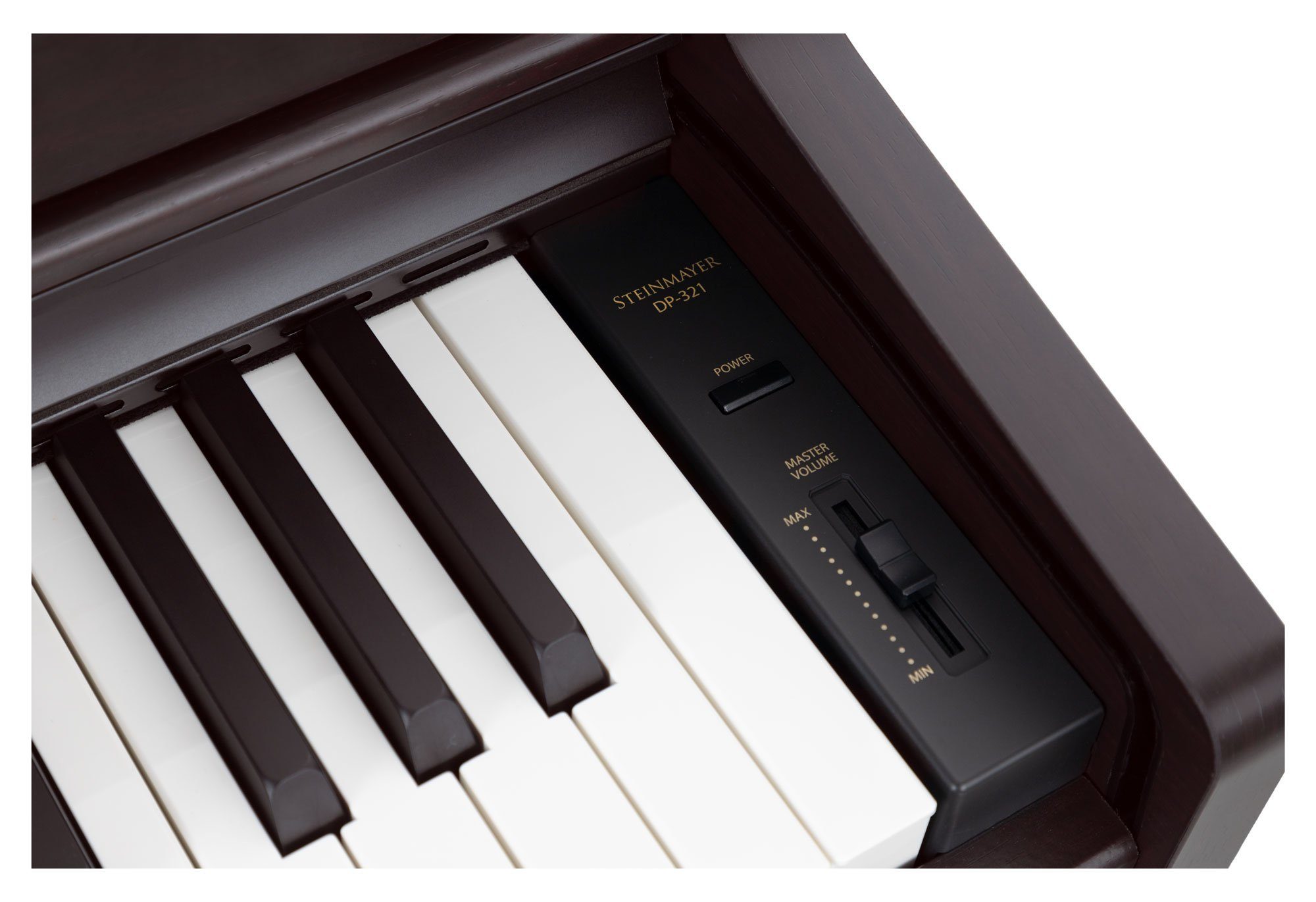 Steinmayer Digitalpiano DP-321 E-Piano - 88 Tasten mit Hammergewichtung und Ebony/Ivory Feel, Polyphonie: 256, Bluetooth: Audio, MIDI, Record