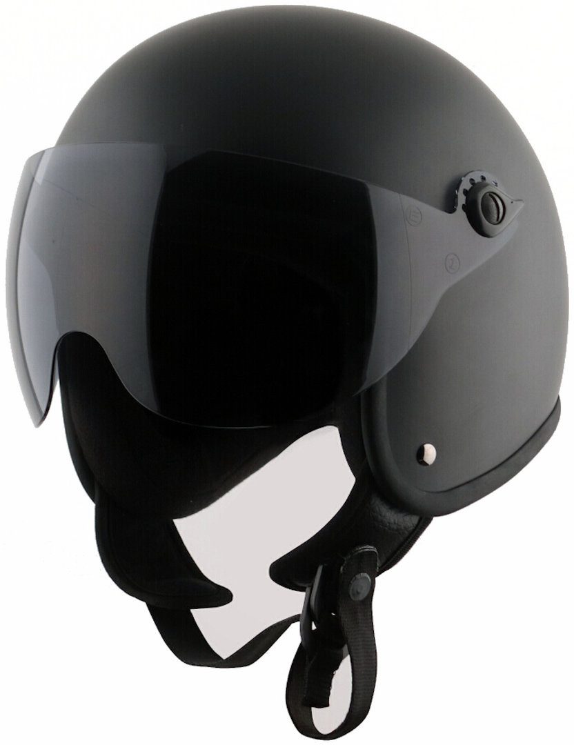 Bores Motorradhelm Gensler Bogo I Jethelm, Ratschenverschluss