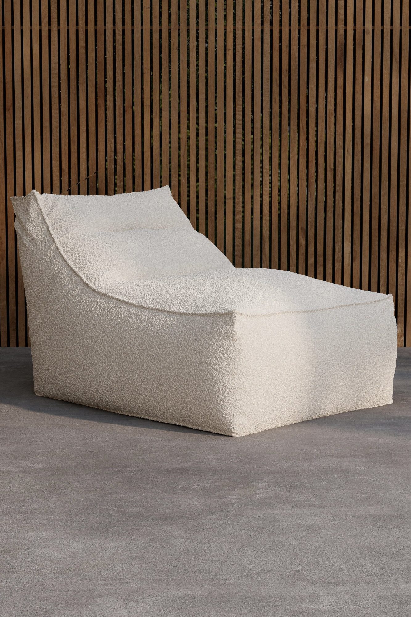 Venture Home Chillkissen, Sonnenliege skandinavisch, Stoffbezug, outdoor-geeignet, leicht