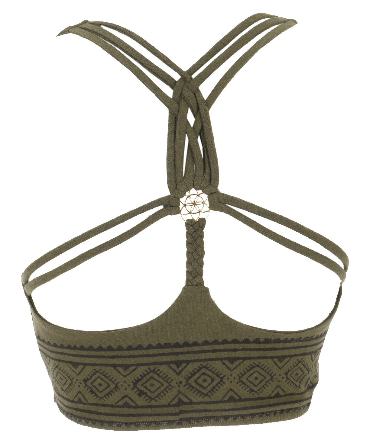 Guru-Shop T-Shirt Goa Psytrance Bikini Top, günstig online kaufen
