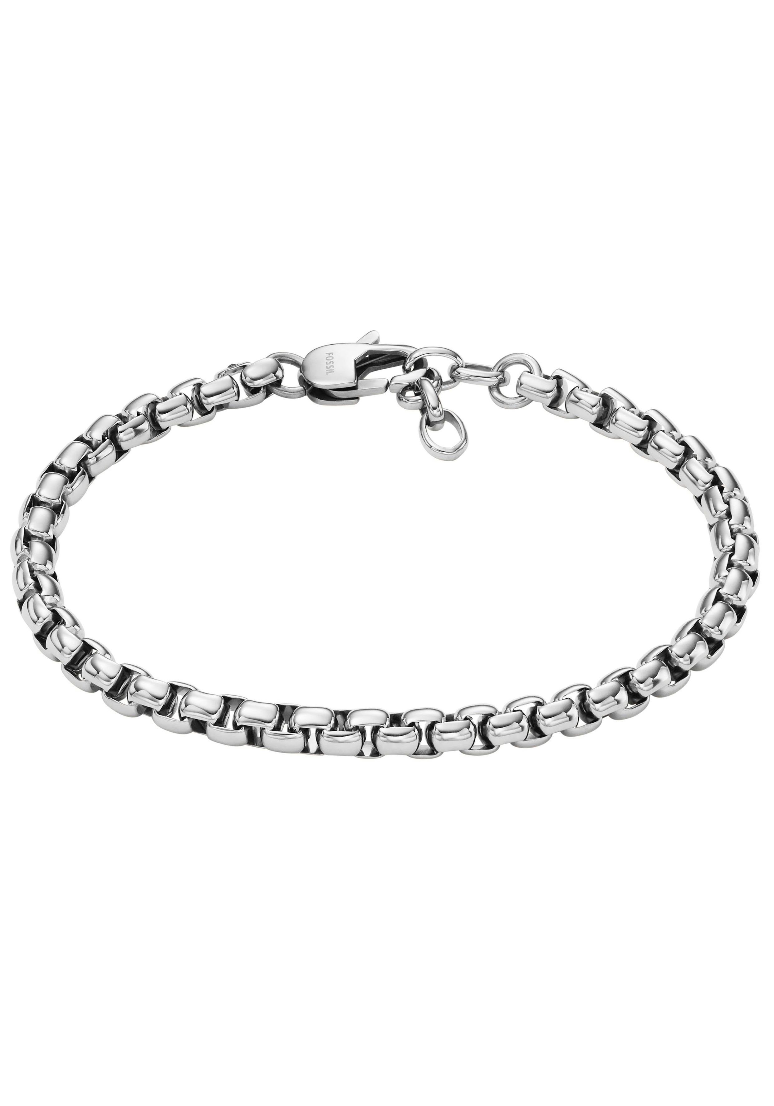 Fossil Armband Schmuck Geschenk Edelstahl Armschmuck ALL STACKED UP