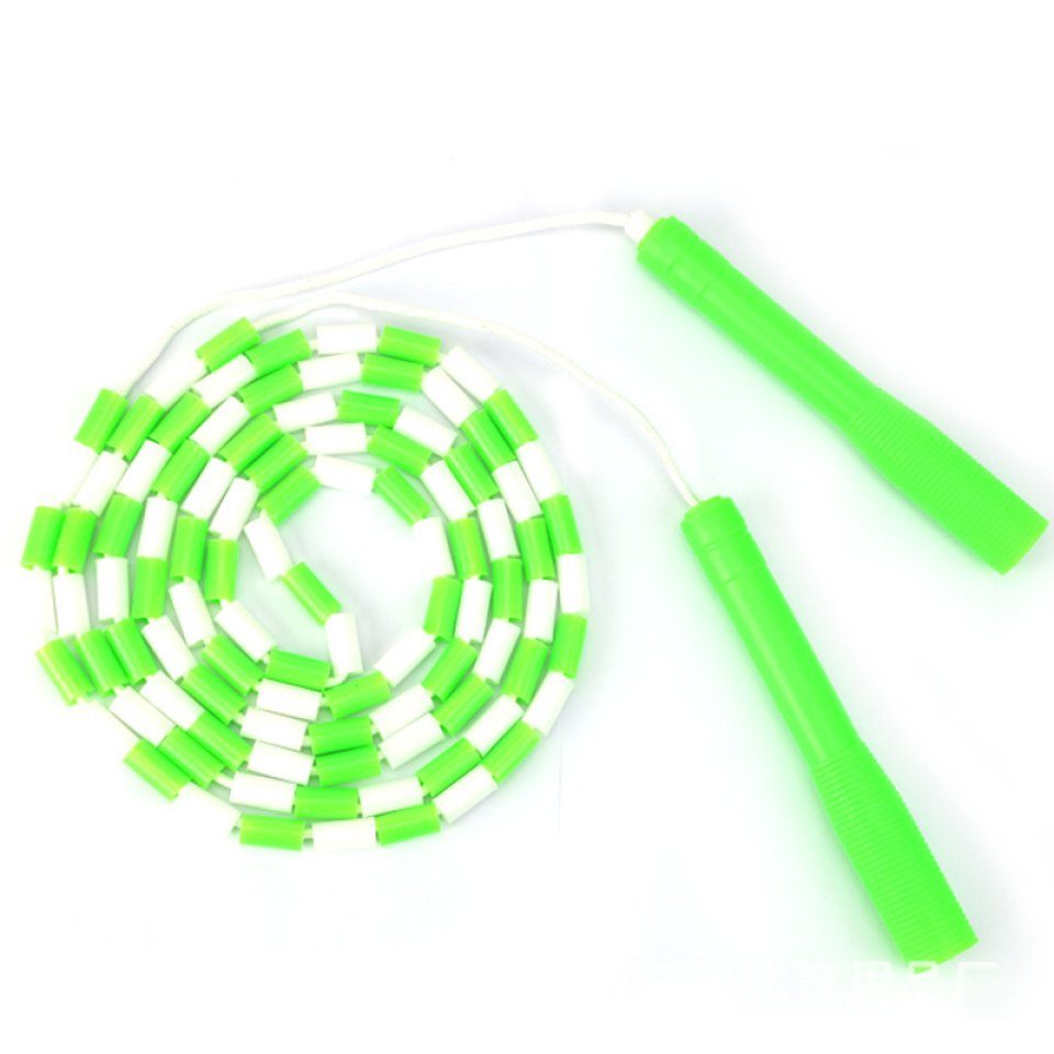 Blusmart Springseil Springseil, Verstellbar, Bunt, Premium-Workout, Fitness green