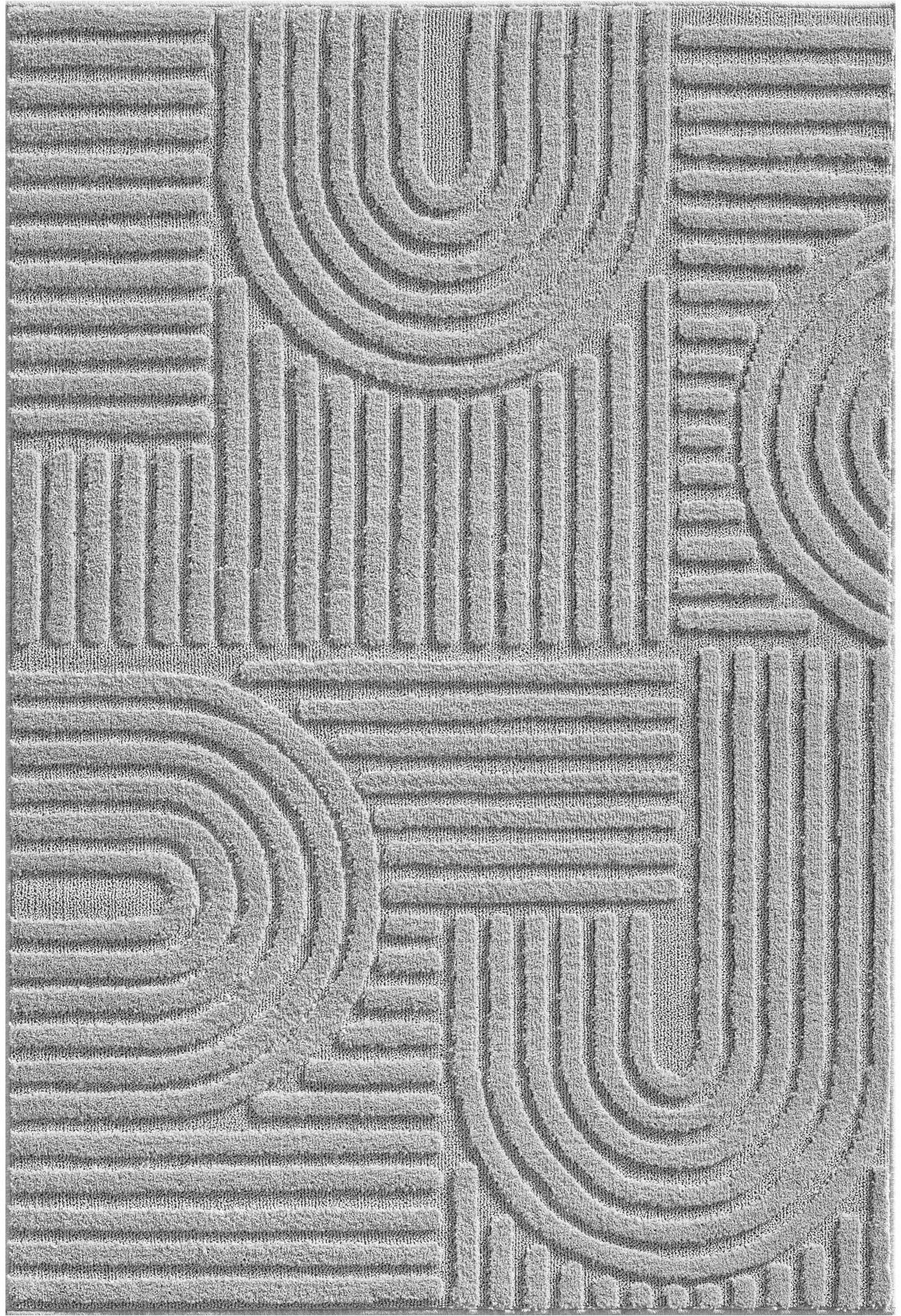 Ayyildiz Teppiche Designteppich ART 1121 Boho Design, rechteckig, Höhe: 20 mm, auch als Läufer und in rund, 3D Optik, Boho, skandinavisch, Wohnzimmer