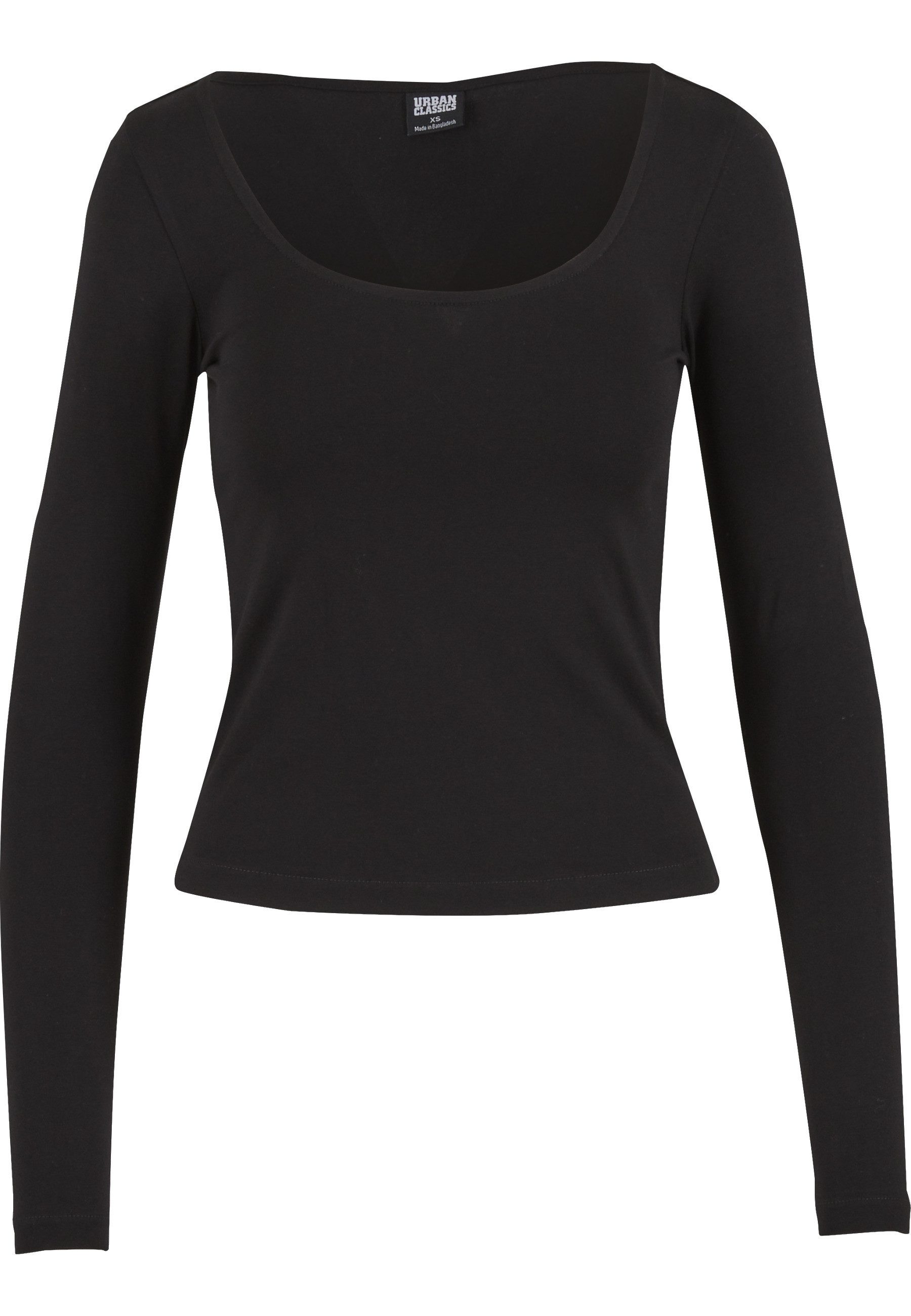 Longsleeve Urban Classics Ladies Wide Neck Longsleeve
