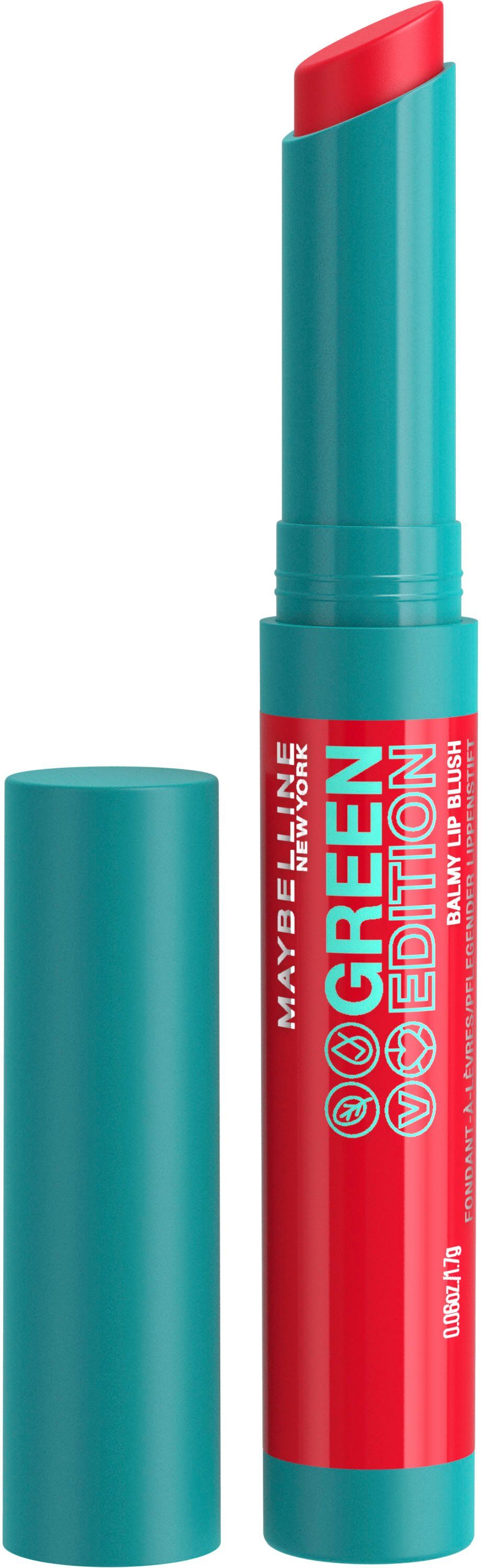 Green Flare MAYBELLINE 004 Blush Lippenstift Balmy Edition Lip NEW YORK