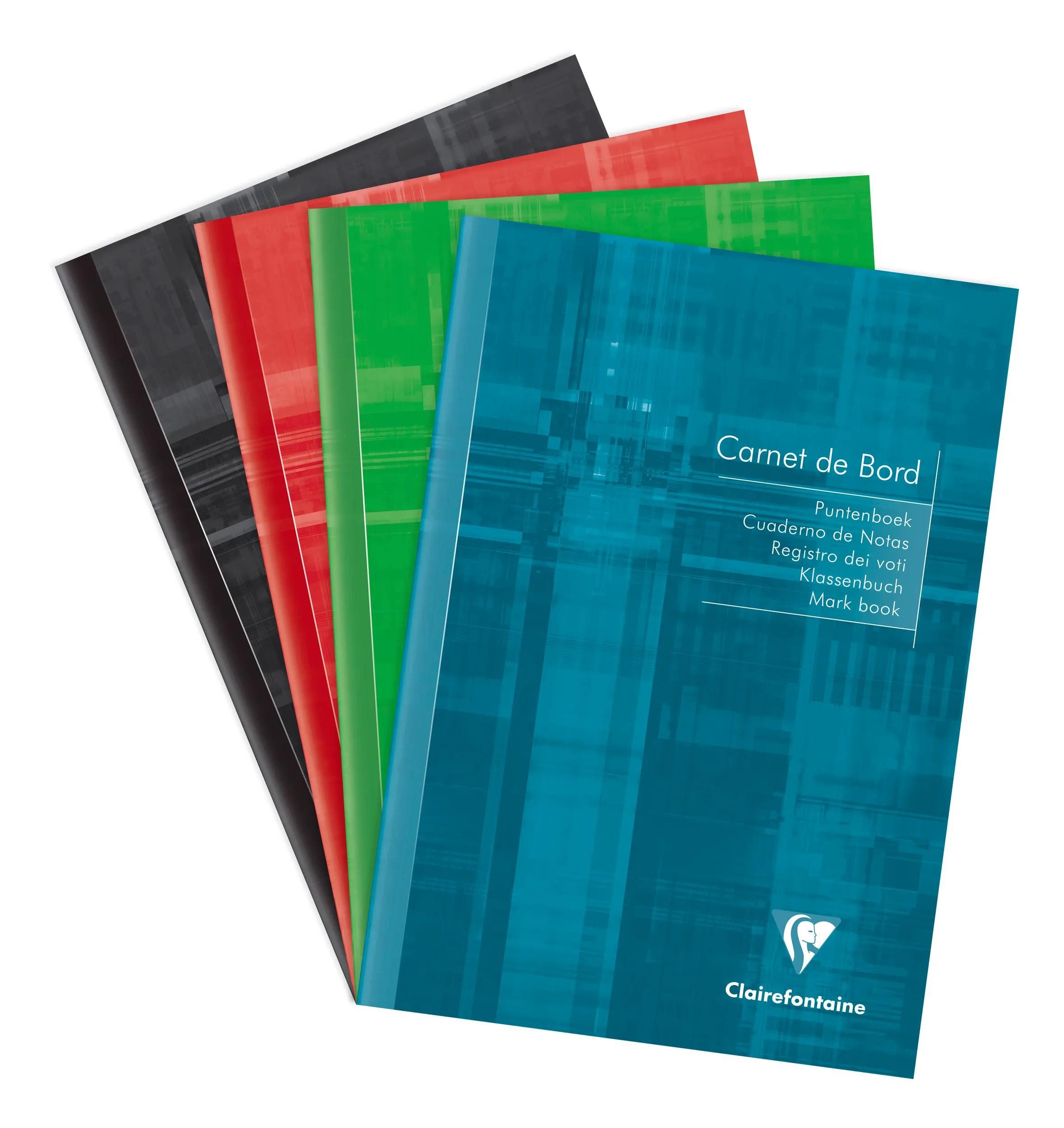 CLAIREFONTAINE Geschäftspapier 10x Klassenheft DIN A5, 32 Blatt, 90g - Sortiert 3669C, Klassenbuch