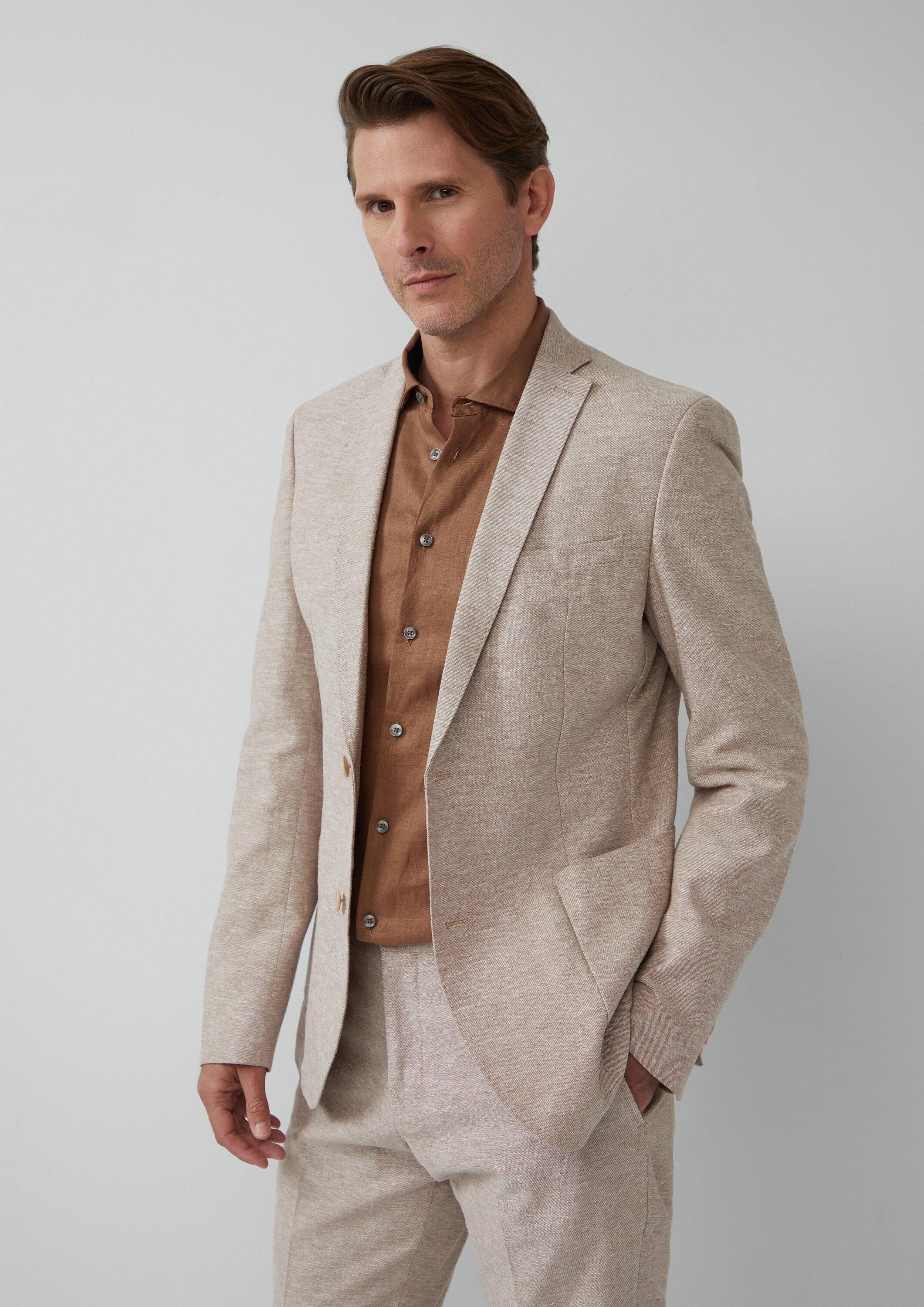 s.Oliver Sakko Indoor-Sakko S.OPURE s.O PURE: Anzugsakko aus Leinenmix günstig online kaufen