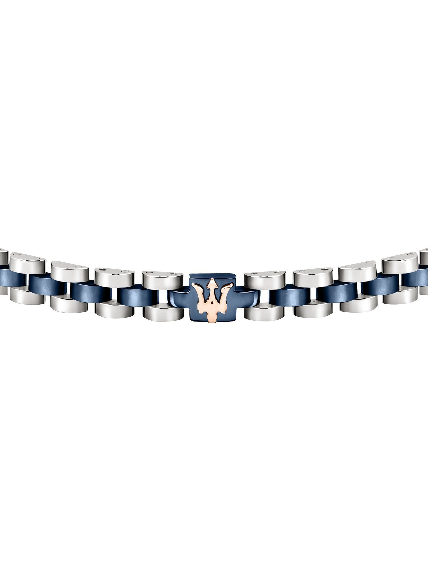 Edelstahl Herren-Armband Maserati blau MASERATI Edelstahlarmband