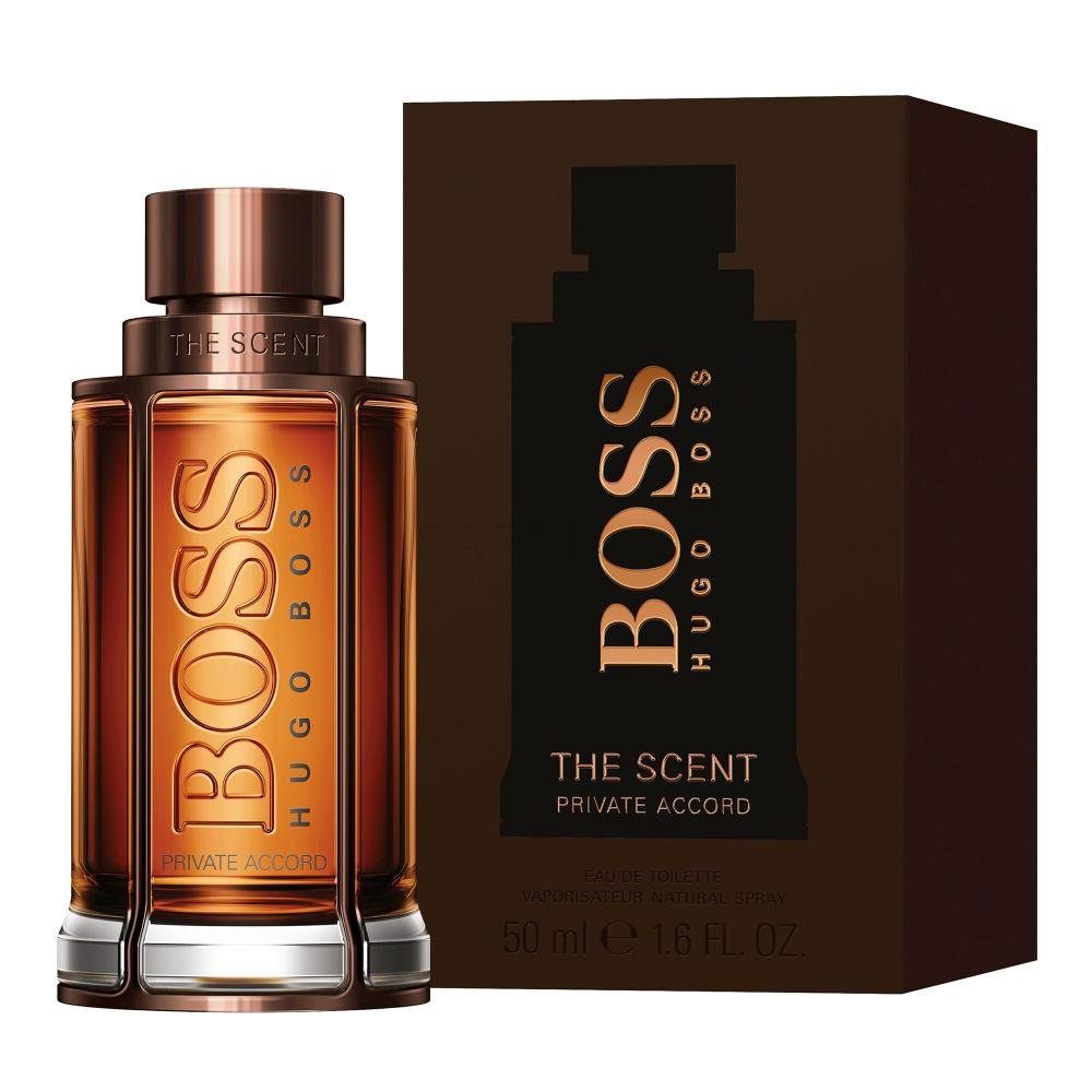 HUGO Eau de Toilette Hugo Boss Boss The Scent Private Accord Eau de Toilette für Herren