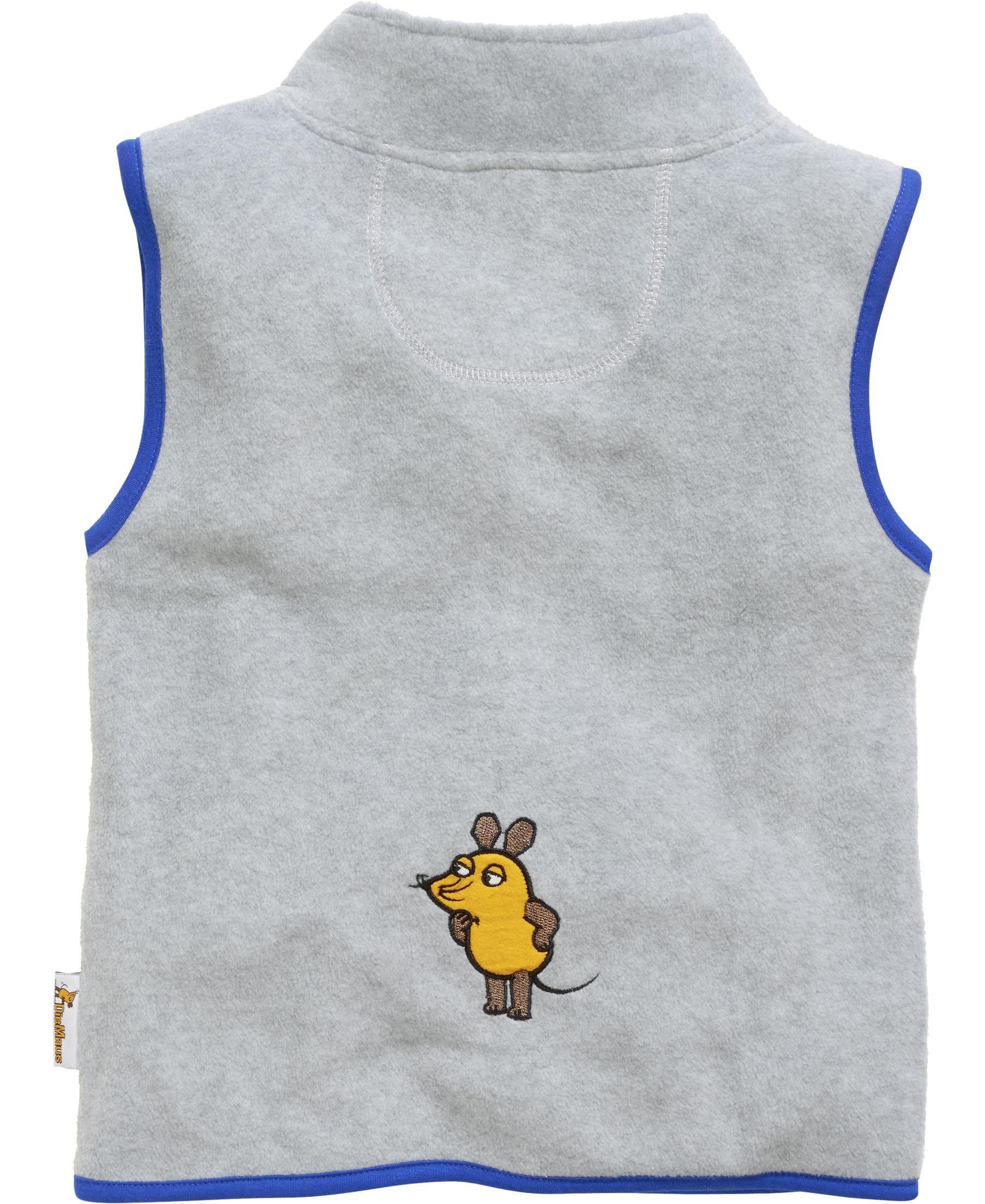 Playshoes Strickfleecejacke Fleece-Weste DIE MAUS – Bild 2 von 3