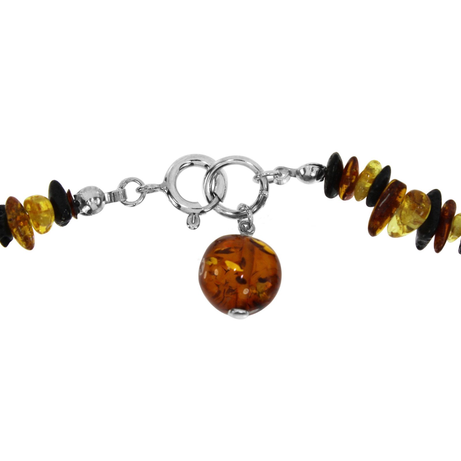 OSTSEE-SCHMUCK Gliederkette Ostsee-Schmuck Kette Kugel 12 mm Kette Kugel 12 mm (1-tlg)