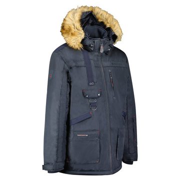 Geographical Norway Winterjacke Chirac auch in Großen Größen enthältlich, warme gefütterte Herren Parka