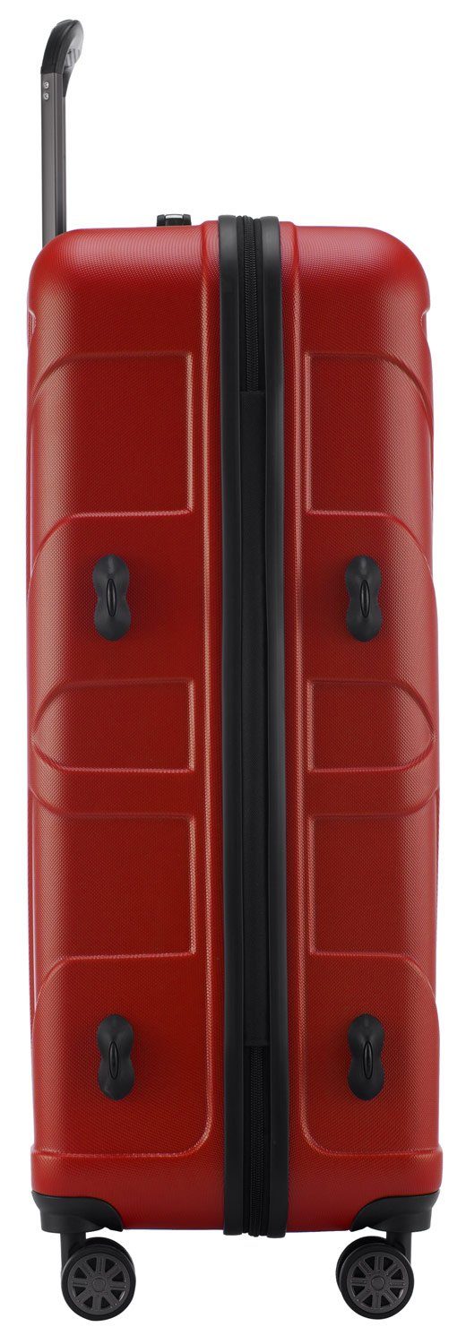 cm, 65 ca. S1, Liter - TSA, Leicht, Packvolumen Koffer Suitline Robust, Rot Rollen, 68 4 Erweiterbar, 58