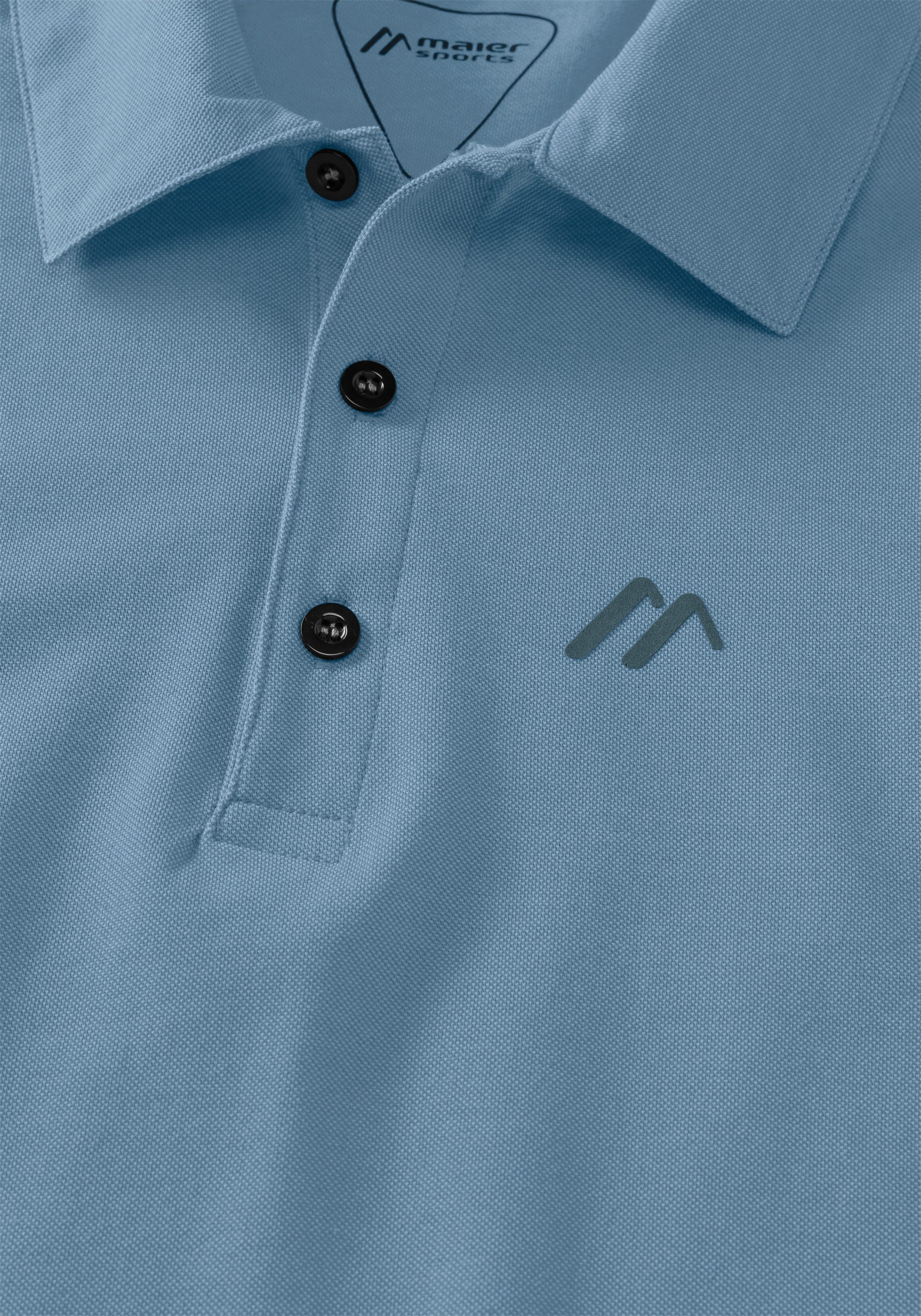 Maier Sports Langarm-Poloshirt Long Pique Polo M günstig online kaufen