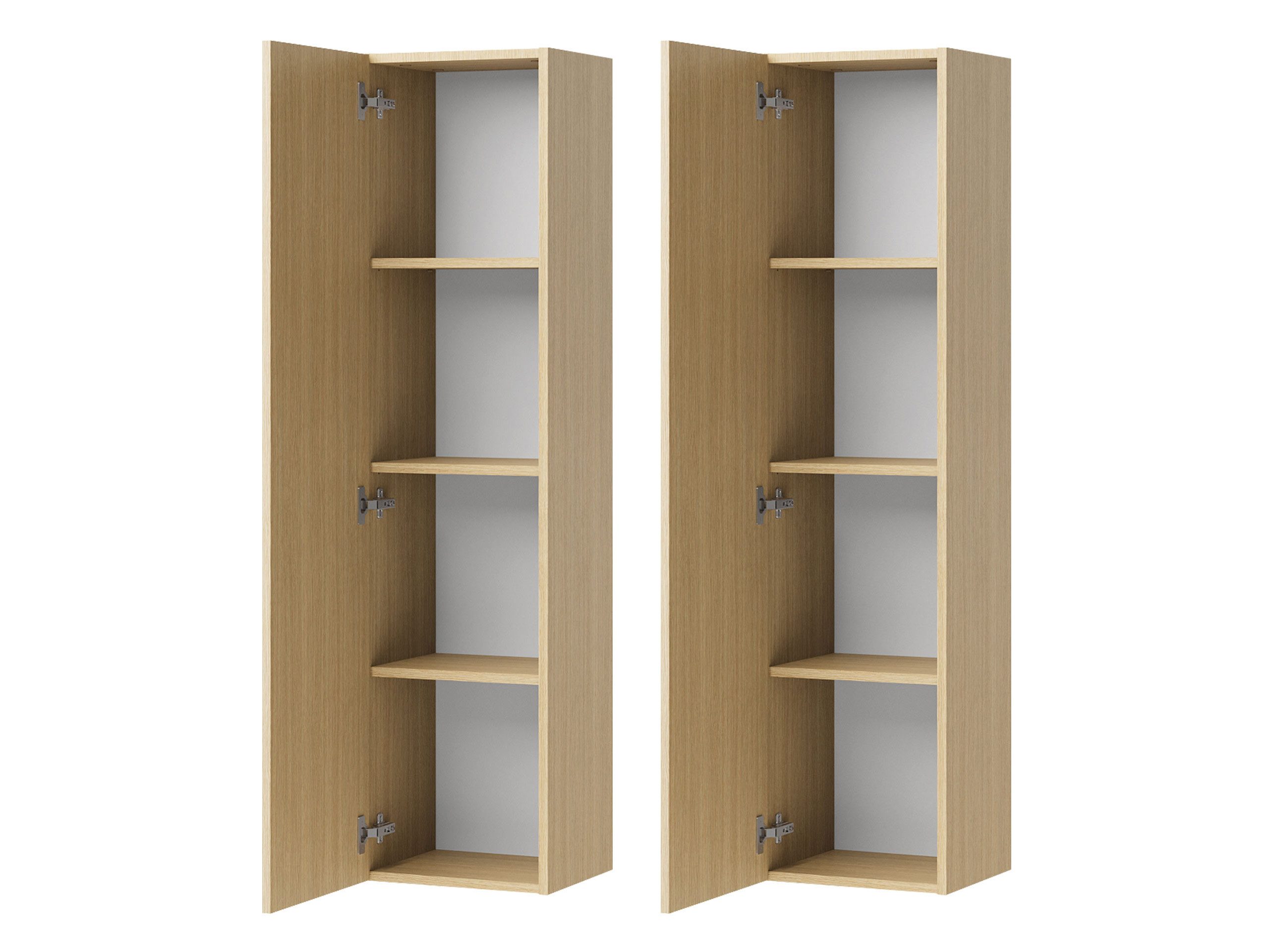 MIRJAN24 Hängeschrank Sigma 1D SG11 (2er-Set, mit Drehtür) 34x30x138 cm