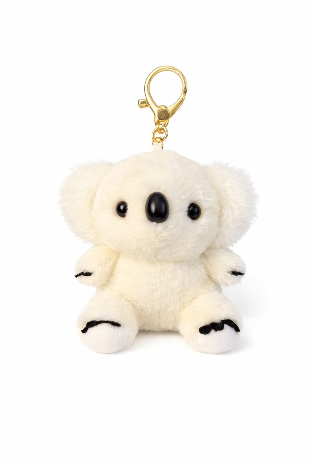 soma Schlüsselanhänger Koala Schlüsselanhänger Plüsch 12cm weich Kuscheltier Anhänger beige (Set, 1-tlg., Geschenk-Set), Extra weich mit stabilem Metallring und detailreichem Design