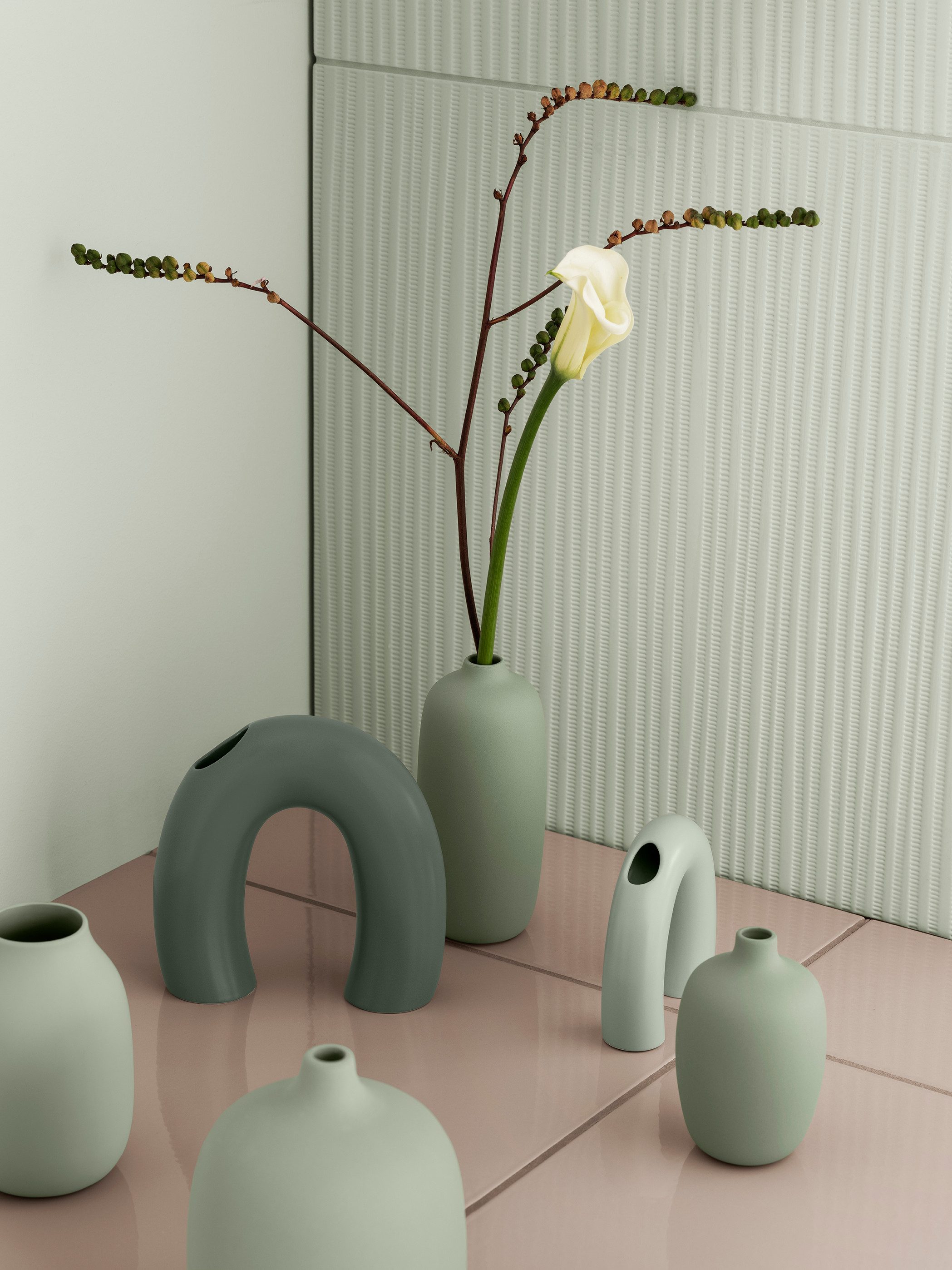 blomus Dekovase -CEOLA- Designer-Vasen: Hochwertige Keramik günstig online kaufen
