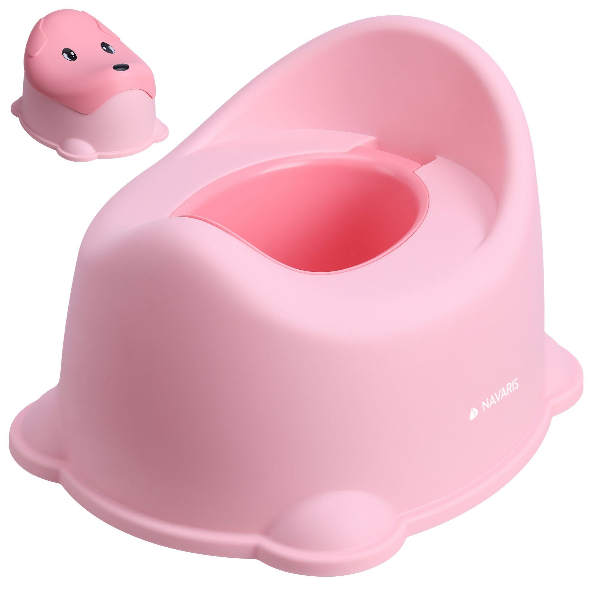 Navaris Kinder-WC Töpfchen mit Deckel in günstig online kaufen