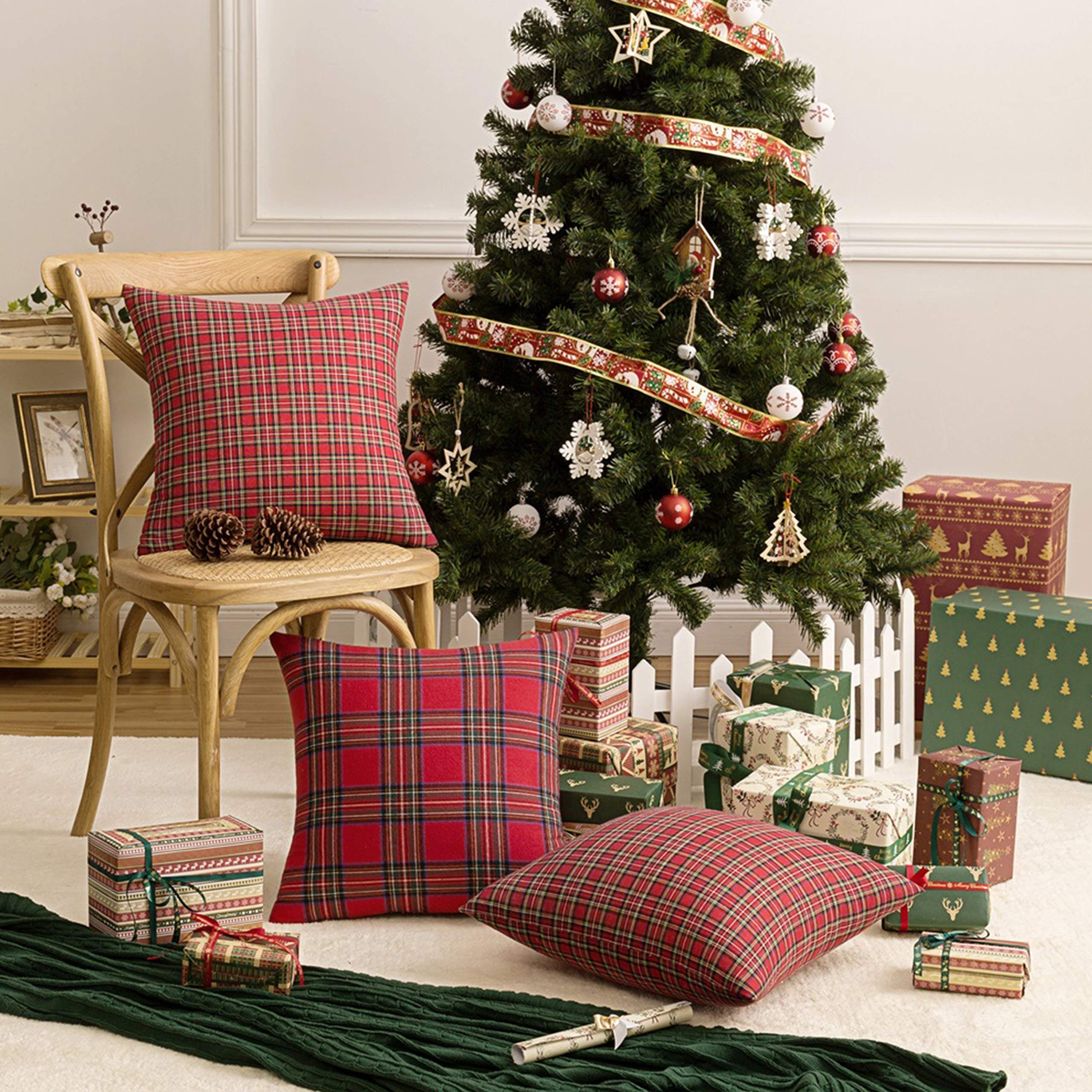 BYSURE Kissenbezug, (2 Stück), 2er-Set Weihnachtskissenbezug, günstig online kaufen