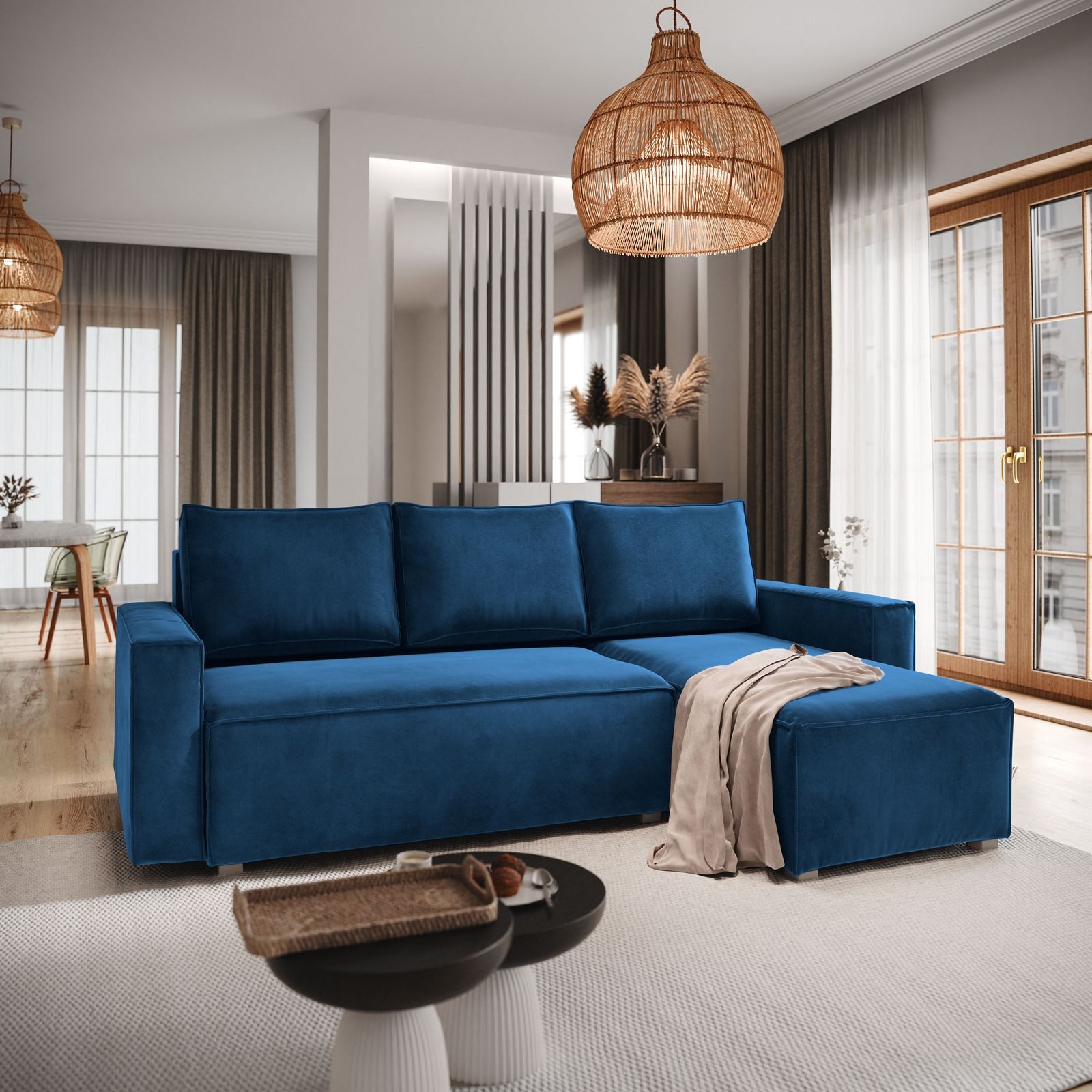 Masseno Ecksofa SILES mit Schlaffunktion L-Form, günstig online kaufen