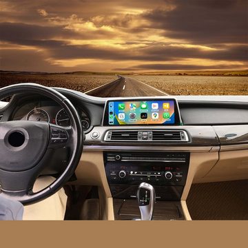 TAFFIO Für BMW F01 F02 CIC System 12" Touch Android GPS CarPlay AndroidAuto Einbau-Navigationsgerät