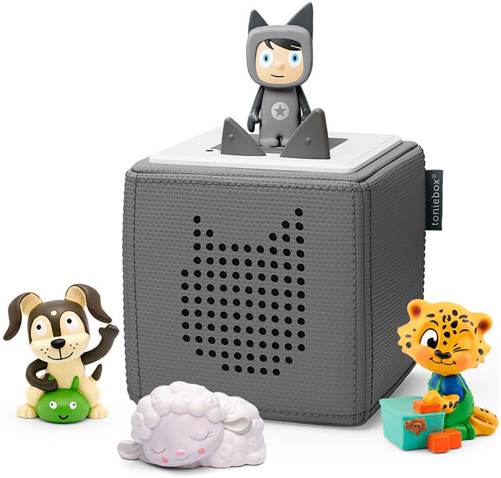 tonies Toniebox Extrapack - Durch den Tag mit tonies Lautsprecher (WLAN)