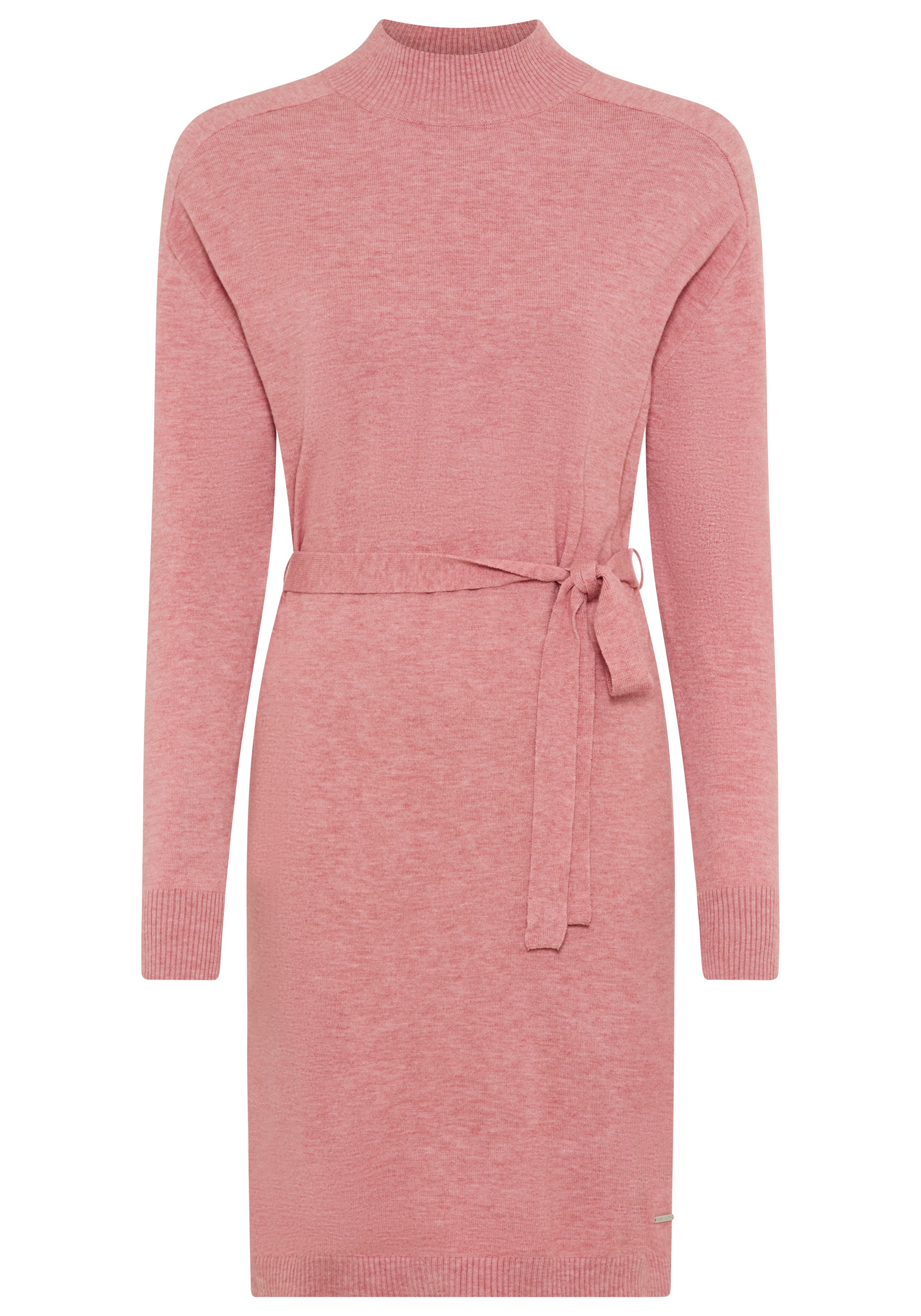 Laura Scott Strickkleid mit Bindegürtel und Stehkragen - NEUE KOLLEKTION