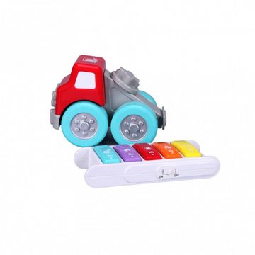 bbJunior Spielzeug-Auto BB Junior Drive' n Rock - Feuerwehrauto mit Piano