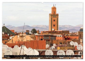 CALVENDO Wandkalender Marrakesh Morocco’s heartbeat (Premium-Calendar 2023 DIN A2 Landscape)