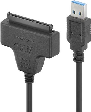conecto Externes USB 3.0-Adapterkabel für 6,4 cm (2,5-Zoll) SATA-Laufwerk USB-Kabel