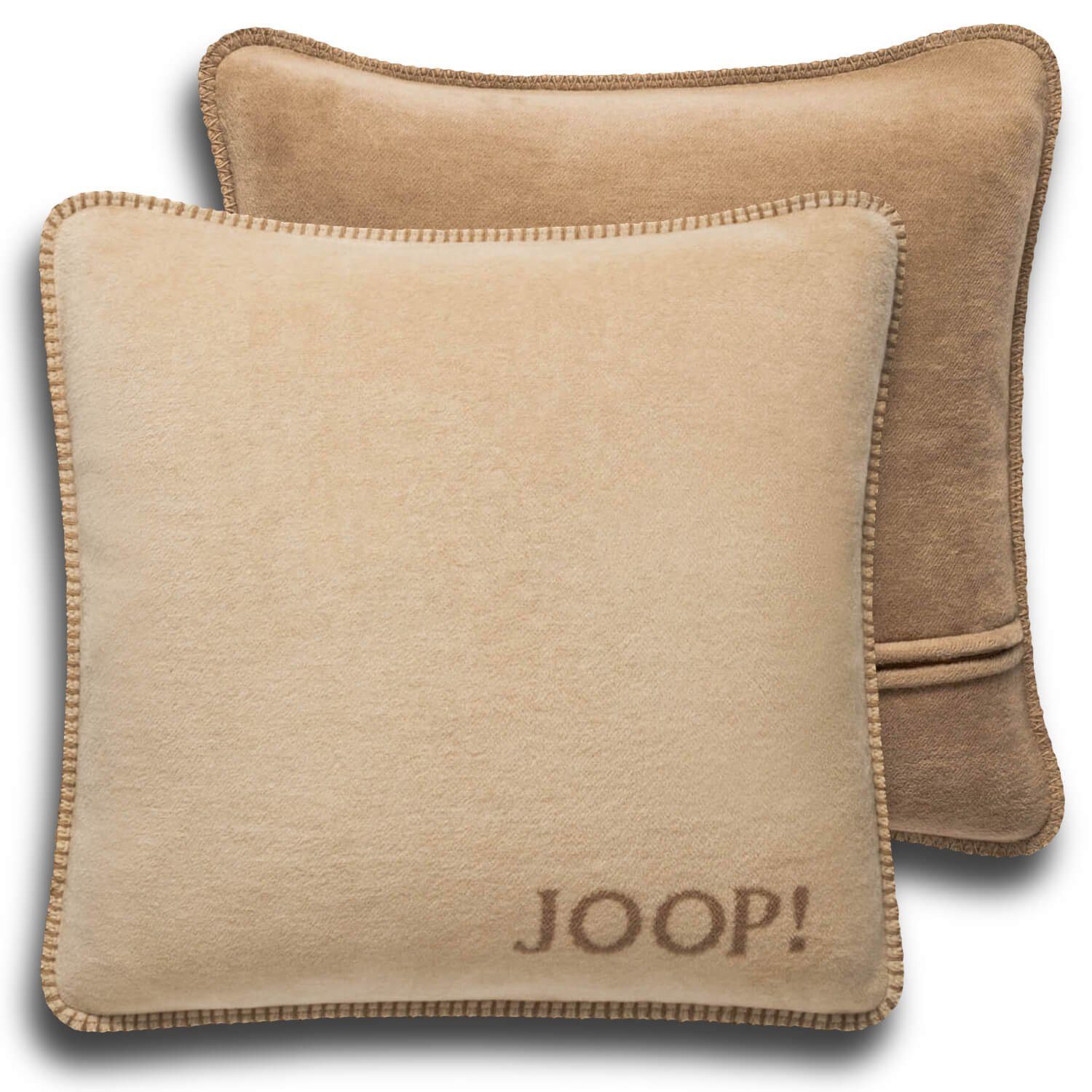 JOOP! Dekokissen Kissenhülle UNI Doubleface 50x50 günstig online kaufen
