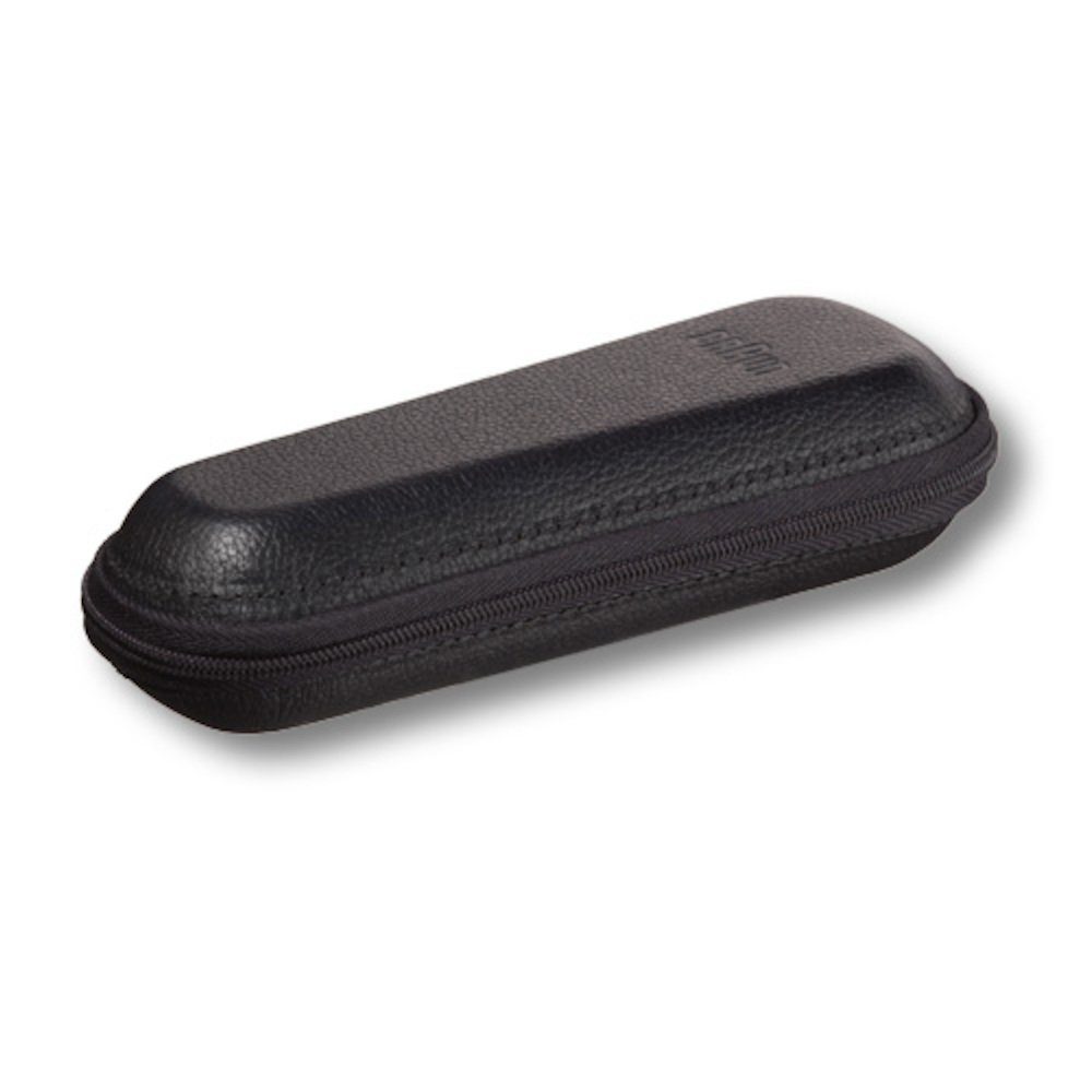 Braun Rasierer-Etui Reiseetui für Elektrorasierer aus Leder - schwarz