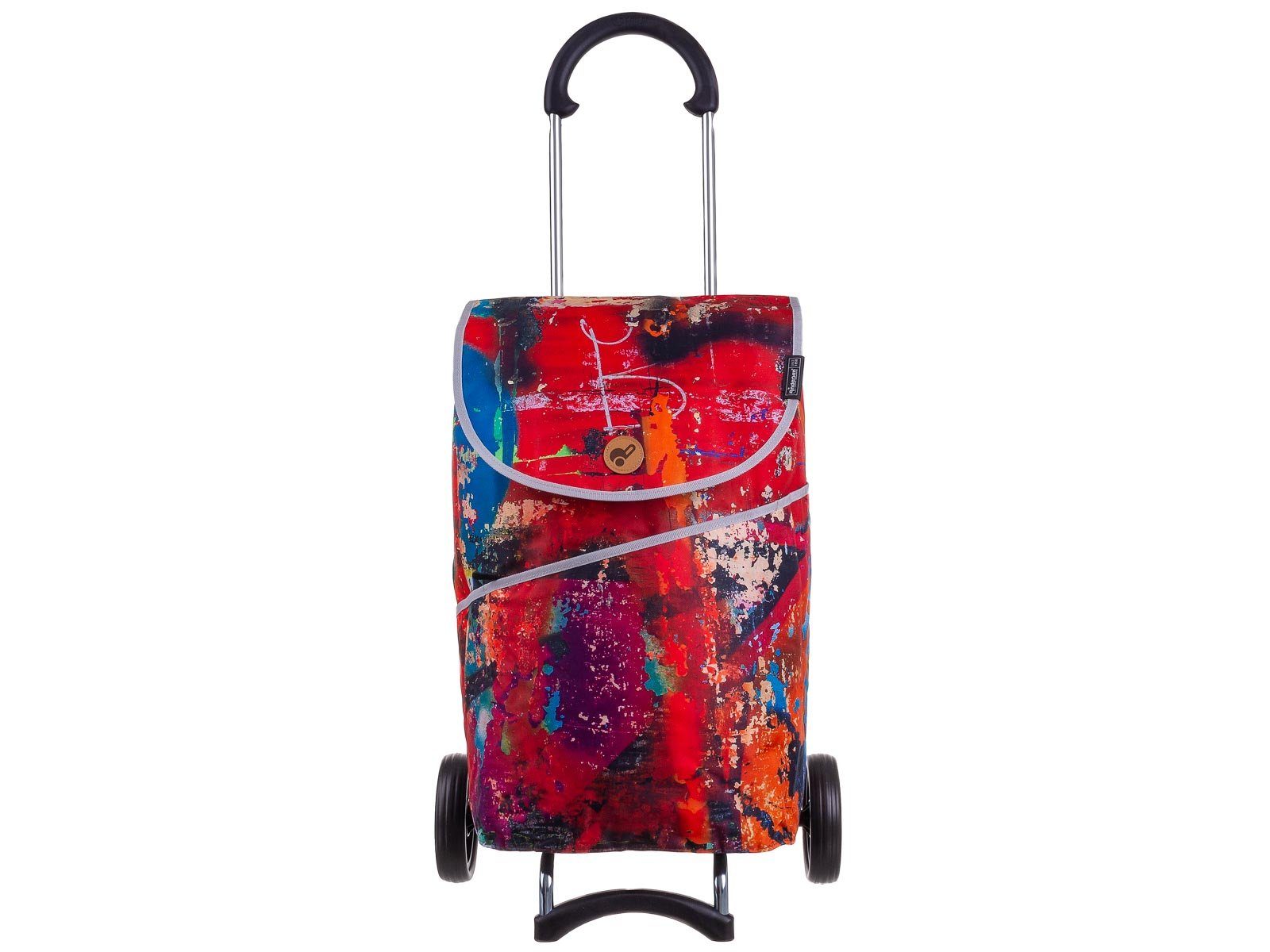 Andersen Einkaufstrolley Scala Shopper Mix, 46 l, Reflektoren A10 rot Grafiti