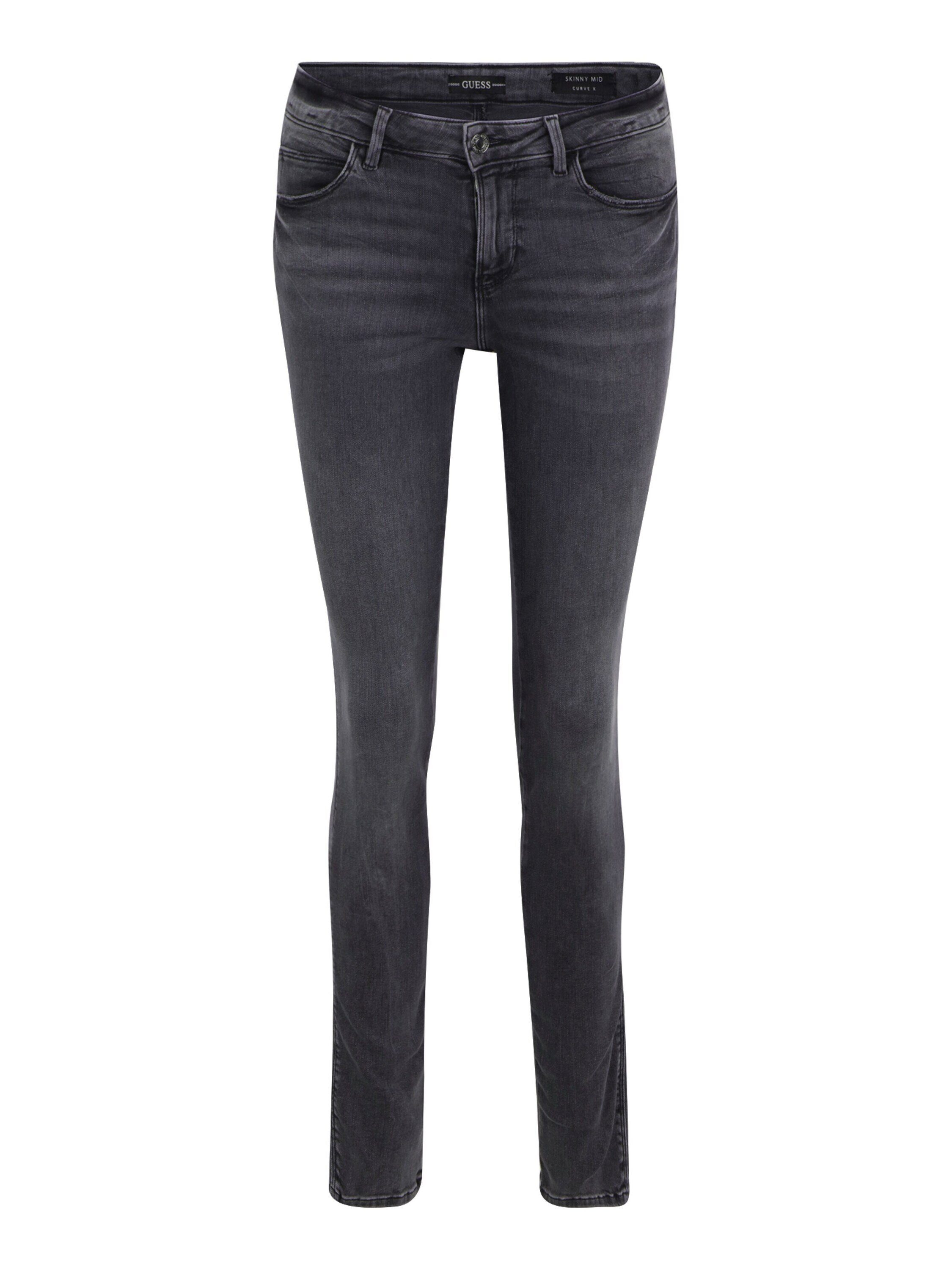 Guess Skinny-fit-Jeans Curve X (1-tlg) Впередes Detail, Plain/ohne Details