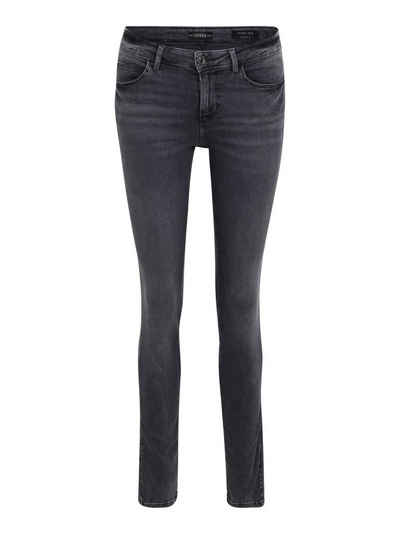 Guess Skinny-fit-Jeans Curve X (1-tlg) Plain/ohne Details, Впередes Detail